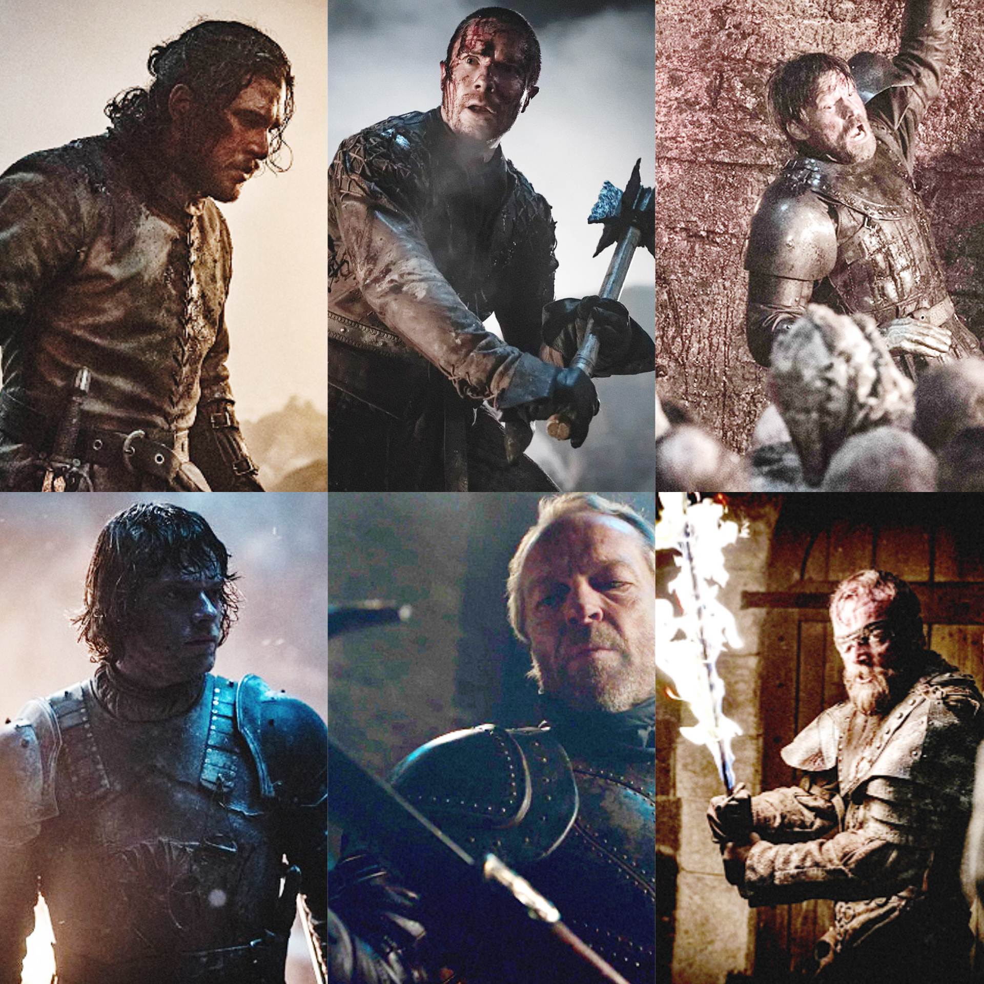 Jon vs Night King. The Other Ones vs White Walkers Generals. Beric serving his purpose by giving