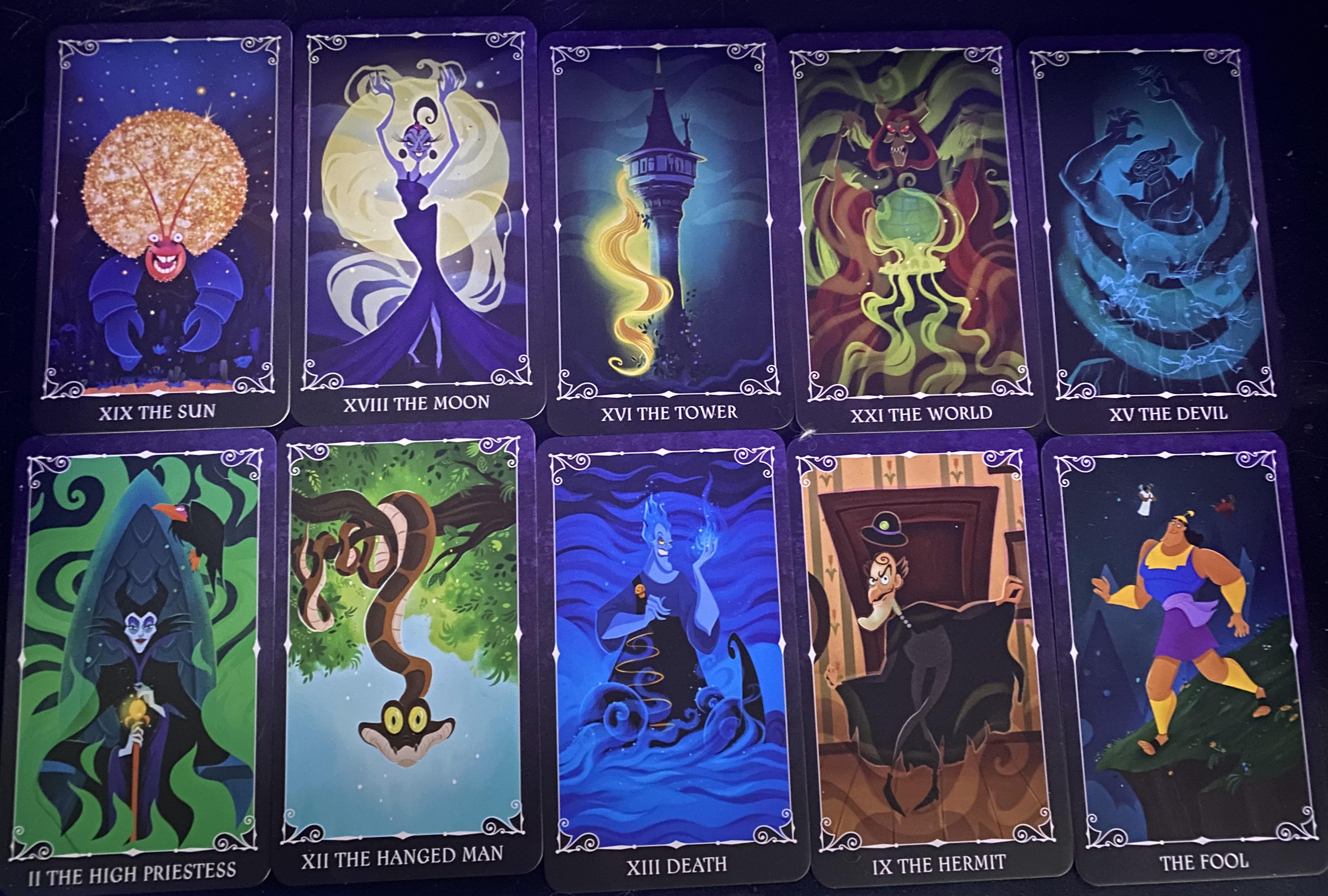 Another tarot card deck using the cards from Phasmophobia. r