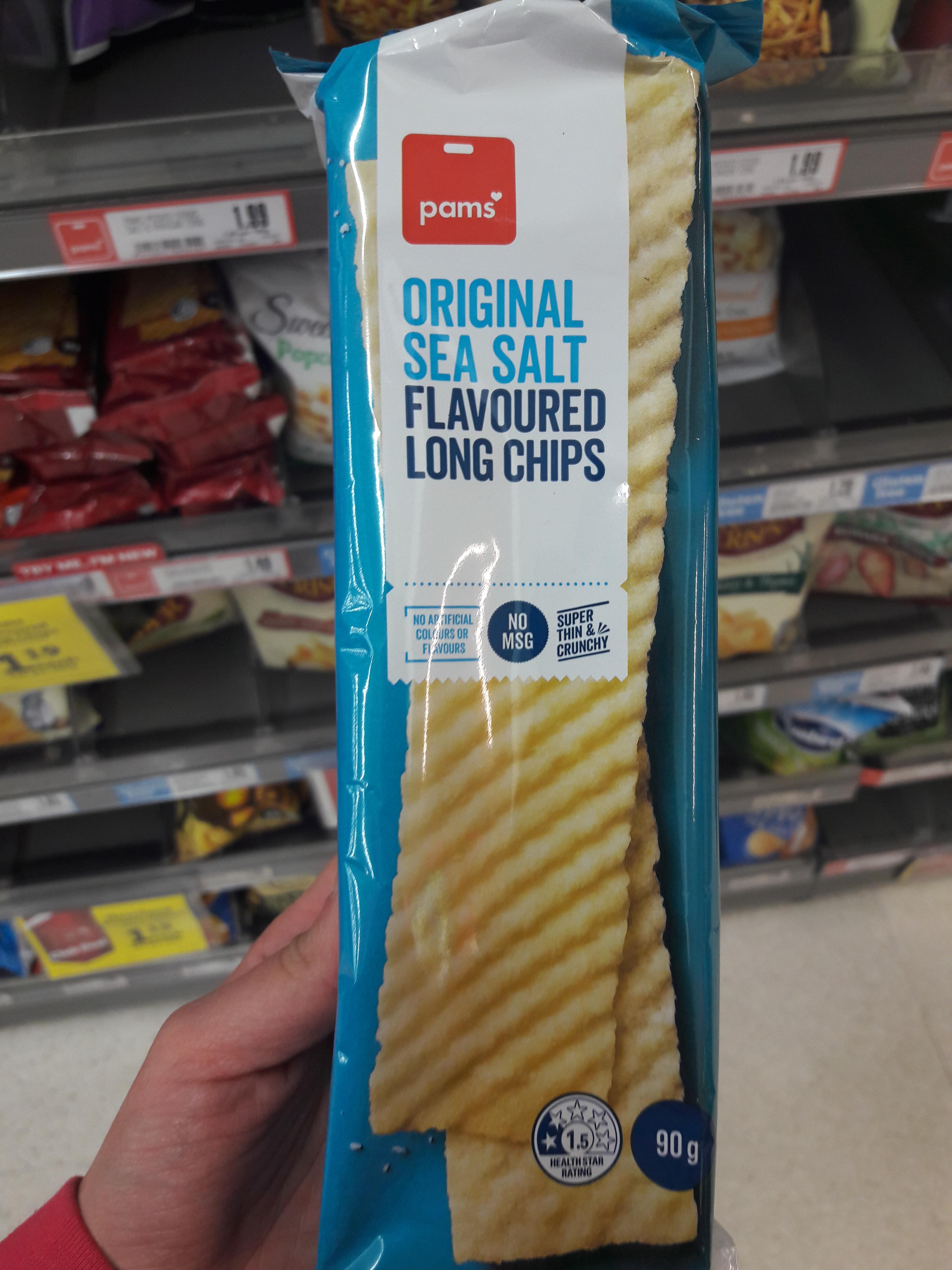 These long potato chips. r/mildlyinteresting