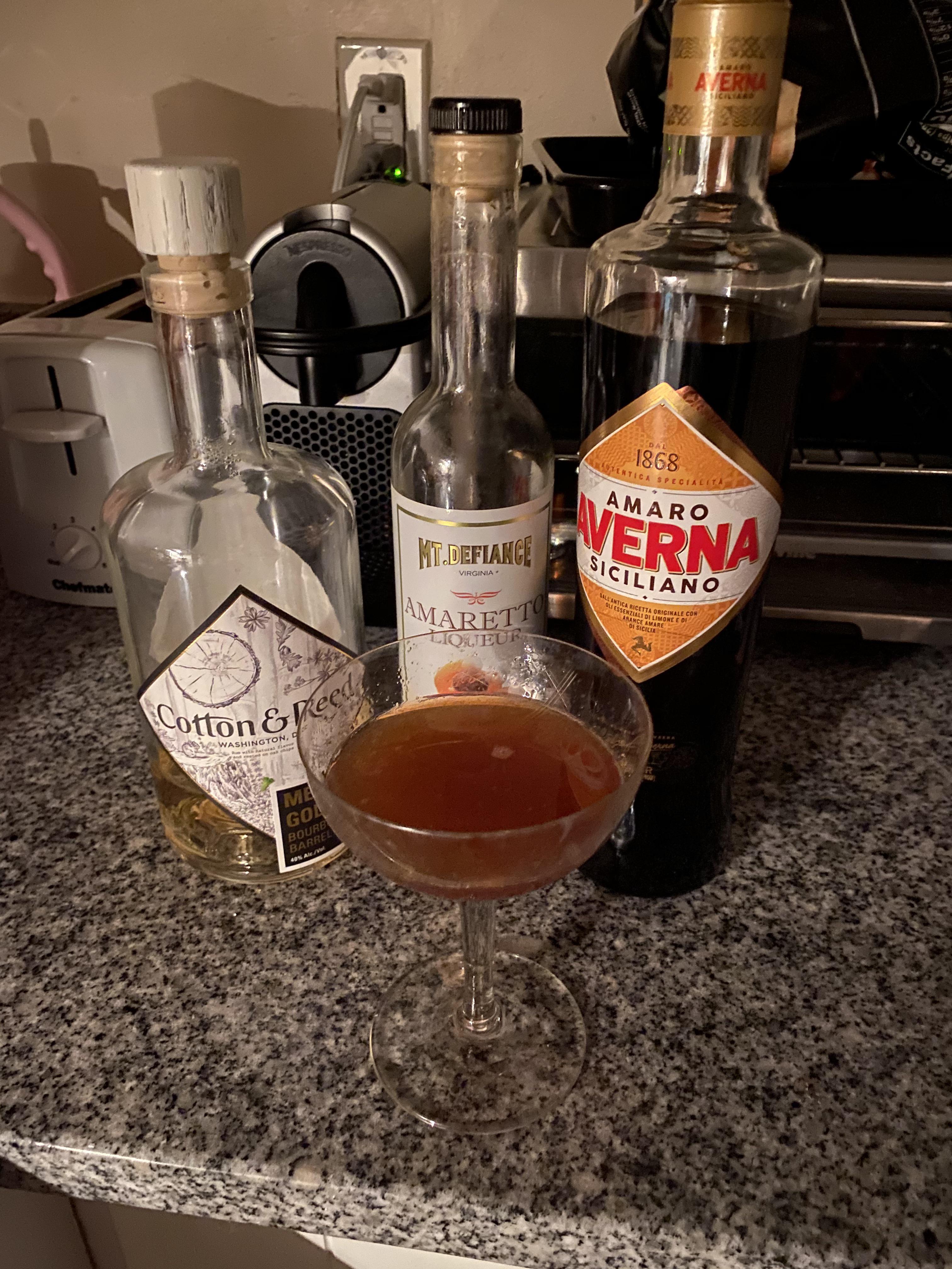 Daiquiri/Rum/Amaretto and Coke Riff r/cocktails