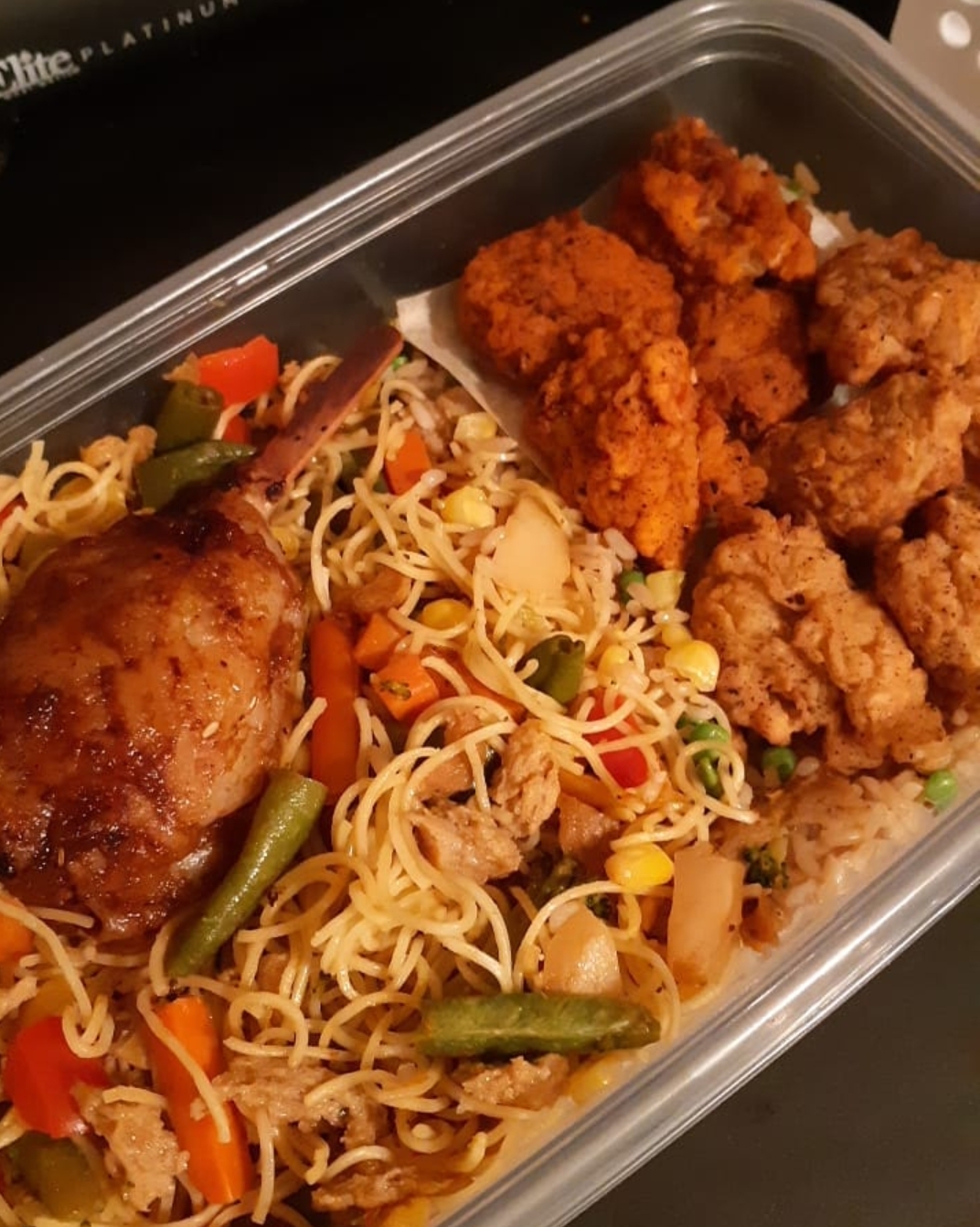 My dad decided to go vegan a while back, this was a gift box type thing