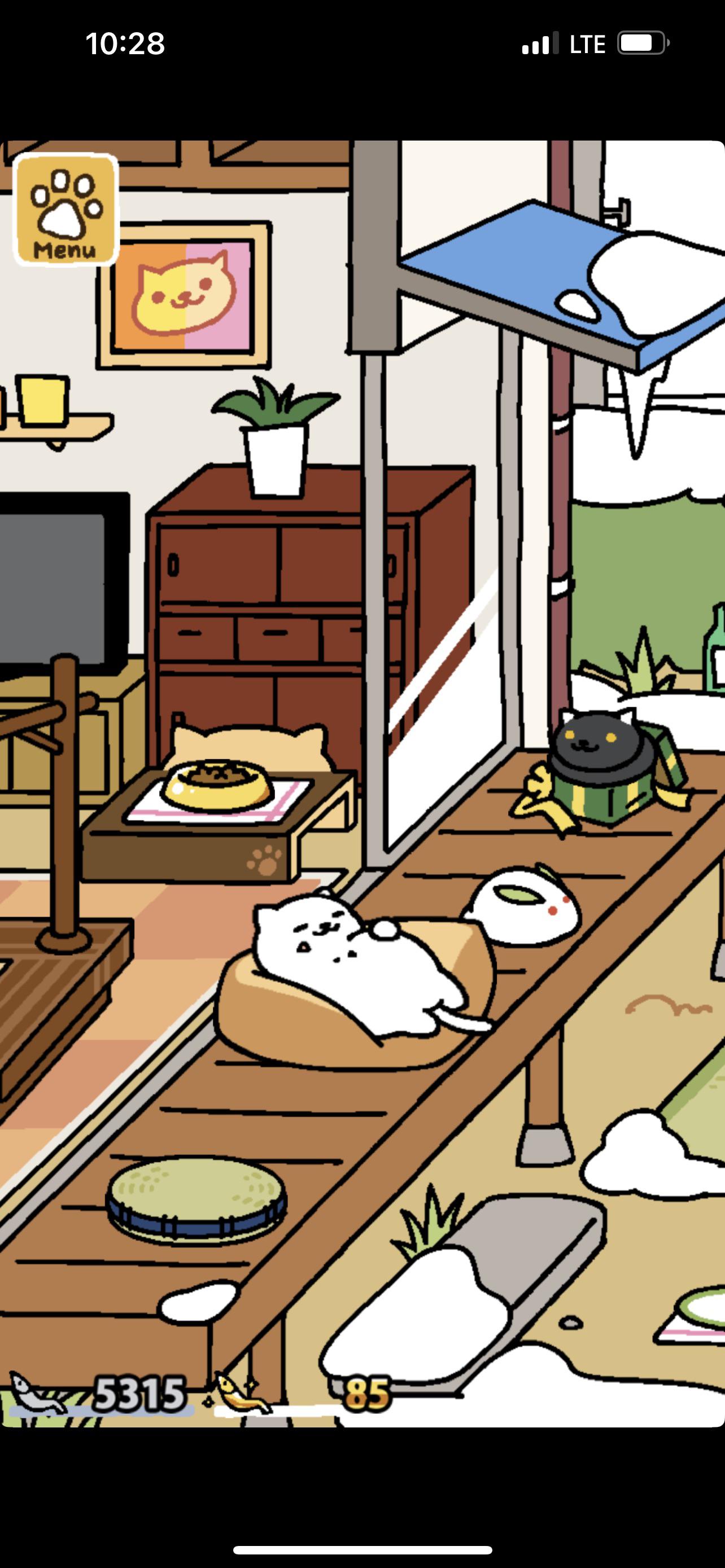 I GOT TUBBS ON THE CUSHION r/nekoatsume