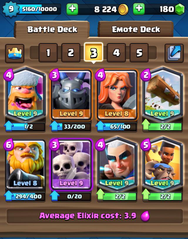 Any suggestions about my deck? I’m at Electro Valley and I want to