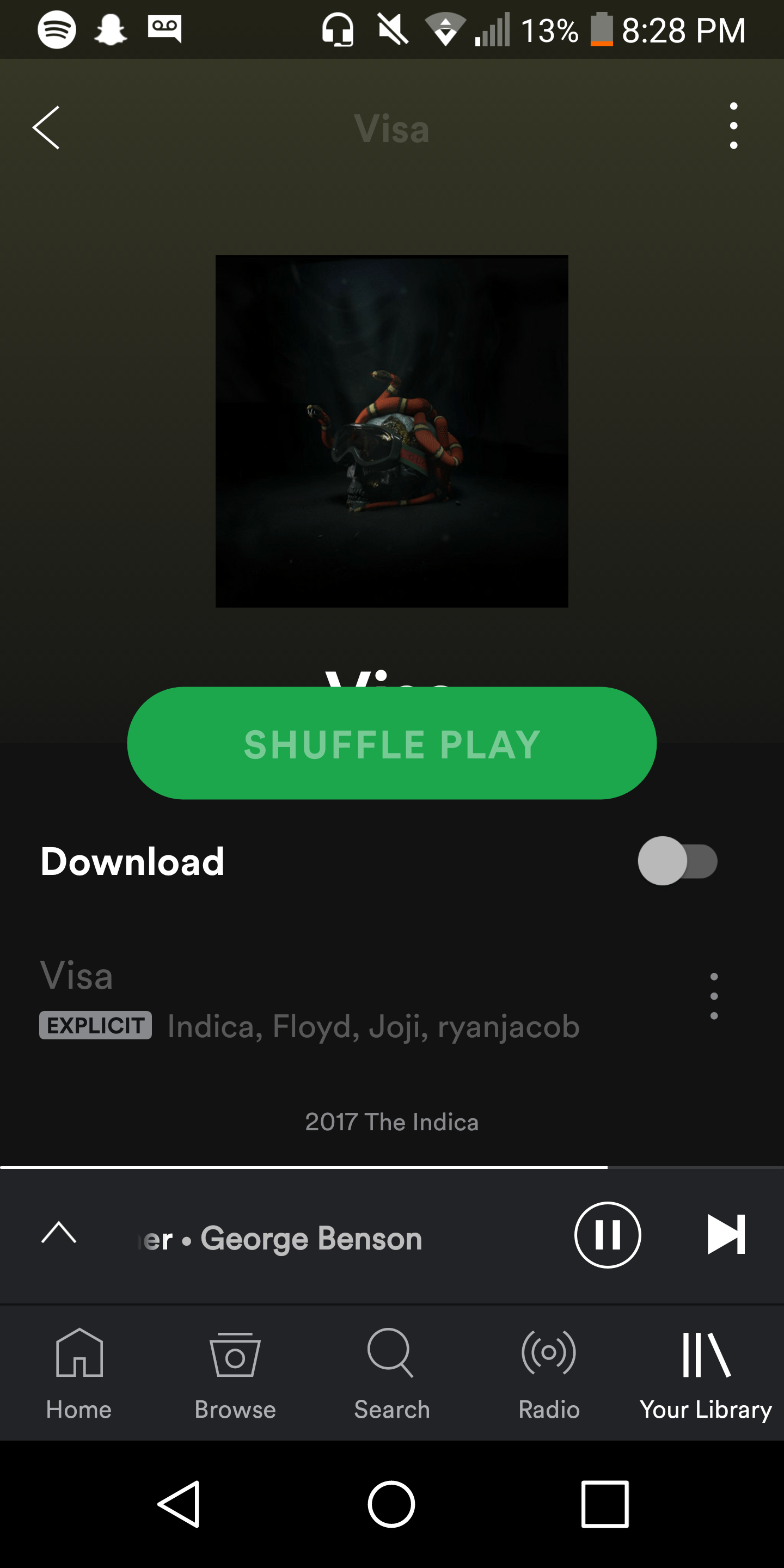 Visa was removed off of Spotify r/PinkOmega