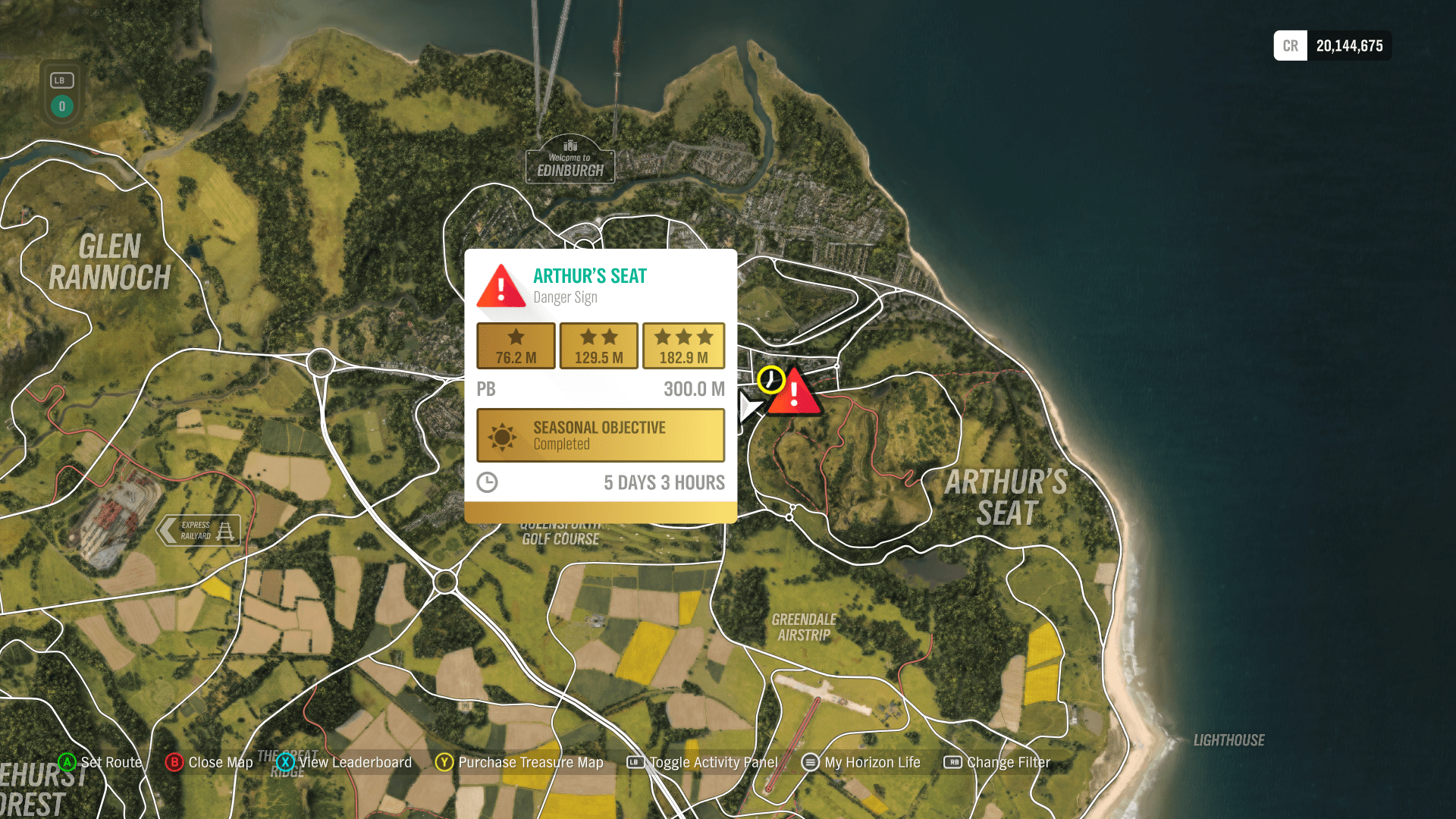 I might as well retire from Danger Signs after my new PB on Arthur's