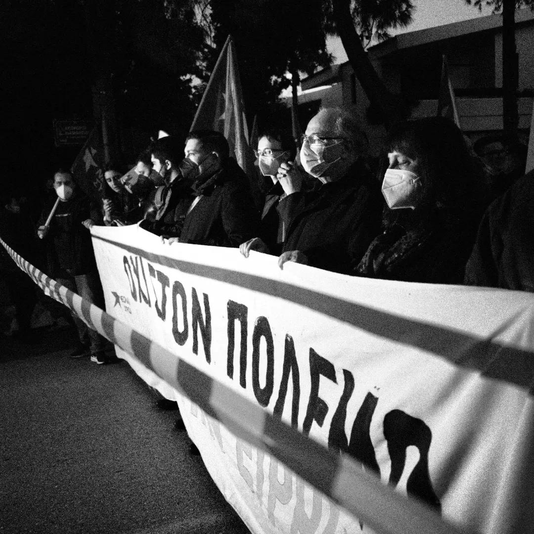 Anti war demonstration. Shot with Olympus Em10ii and the Panasonic 14 2