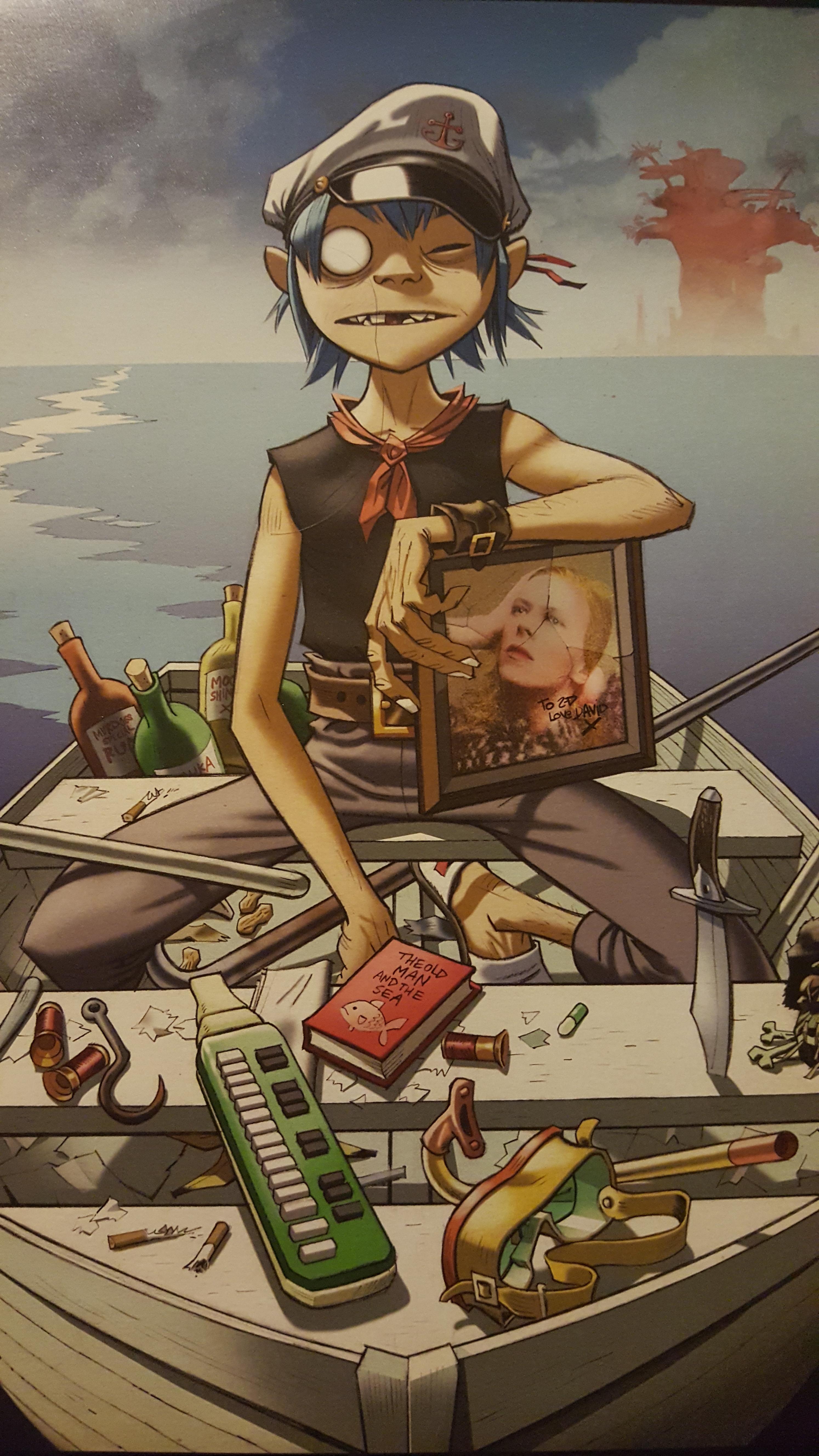 Gorillaz Plastic Beach Artwork