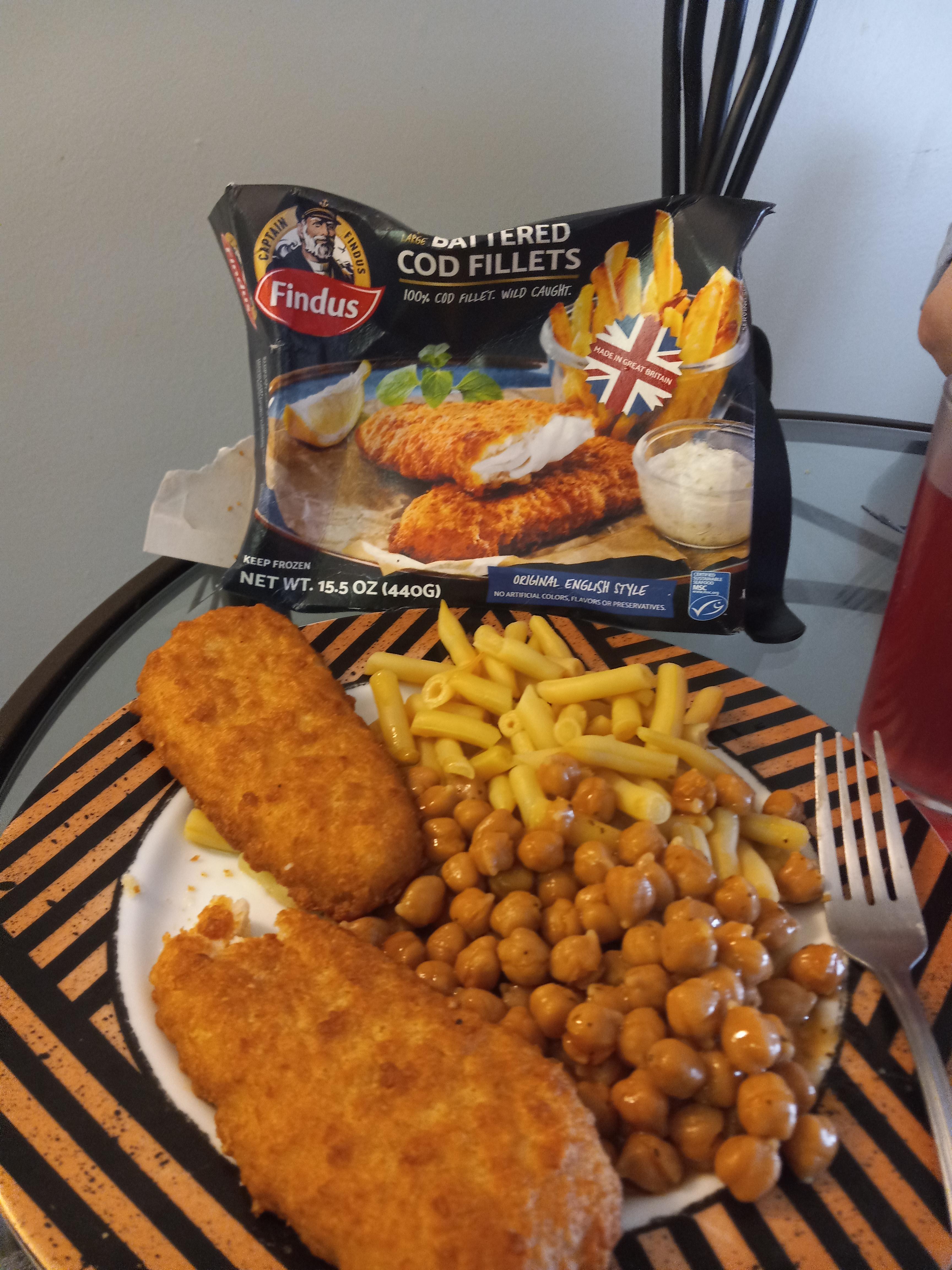 Captain Findu's Battered Cod Filets As good as frozen fish gets. For