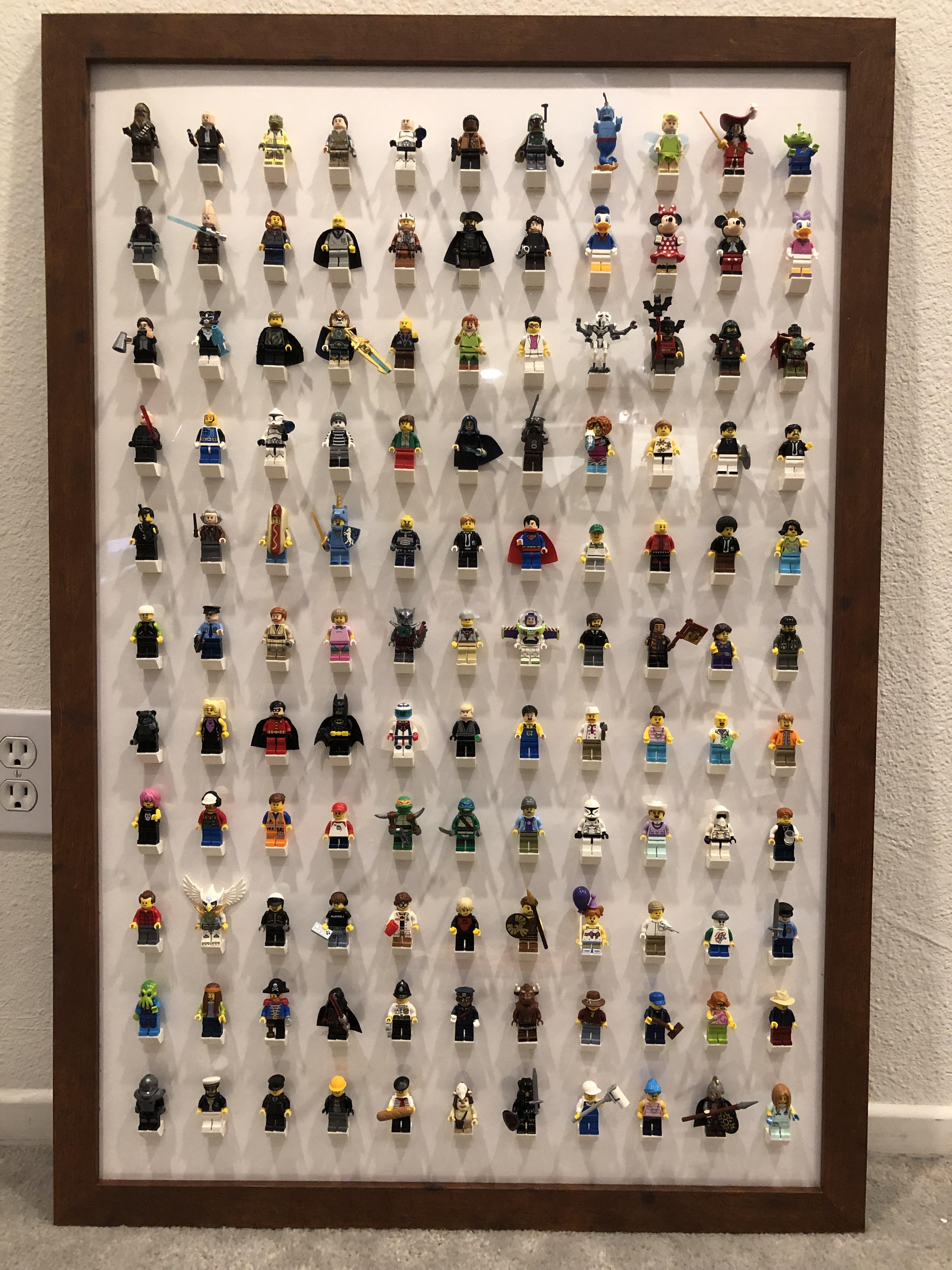 Lego Minifig Art Display r/lego