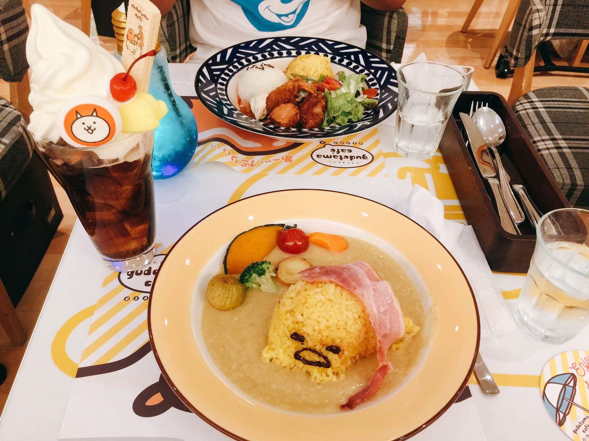 [i ate] Japanese white curry and Gudetama shaped rice r/food