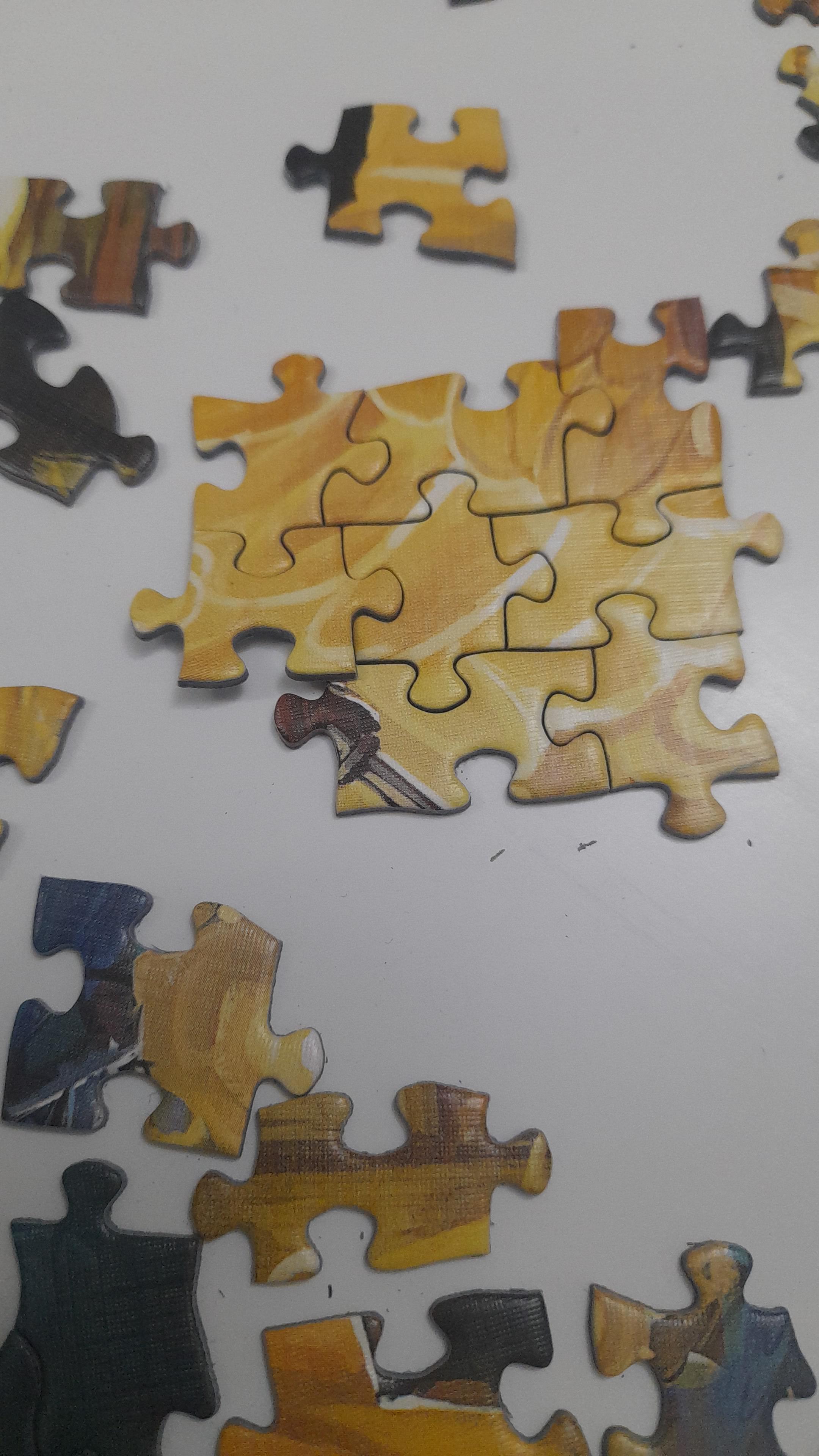 Two Puzzle Pieces Not Fitting