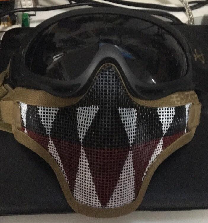 Custom Painted Paintball Masks