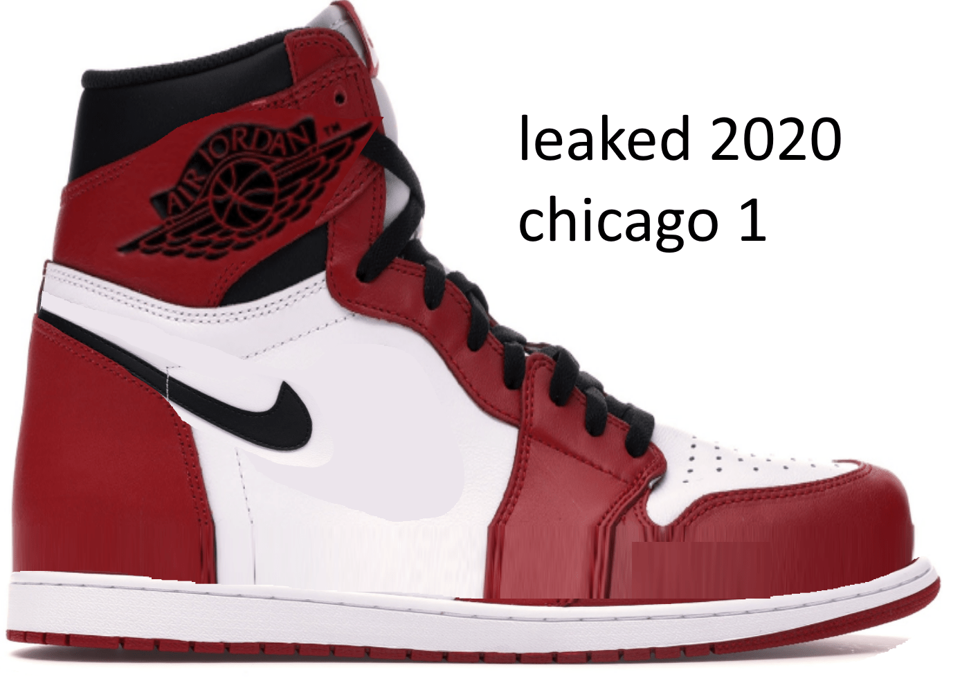 Leaked picture of the Jordan 1 Chicago 2020 Sneakers