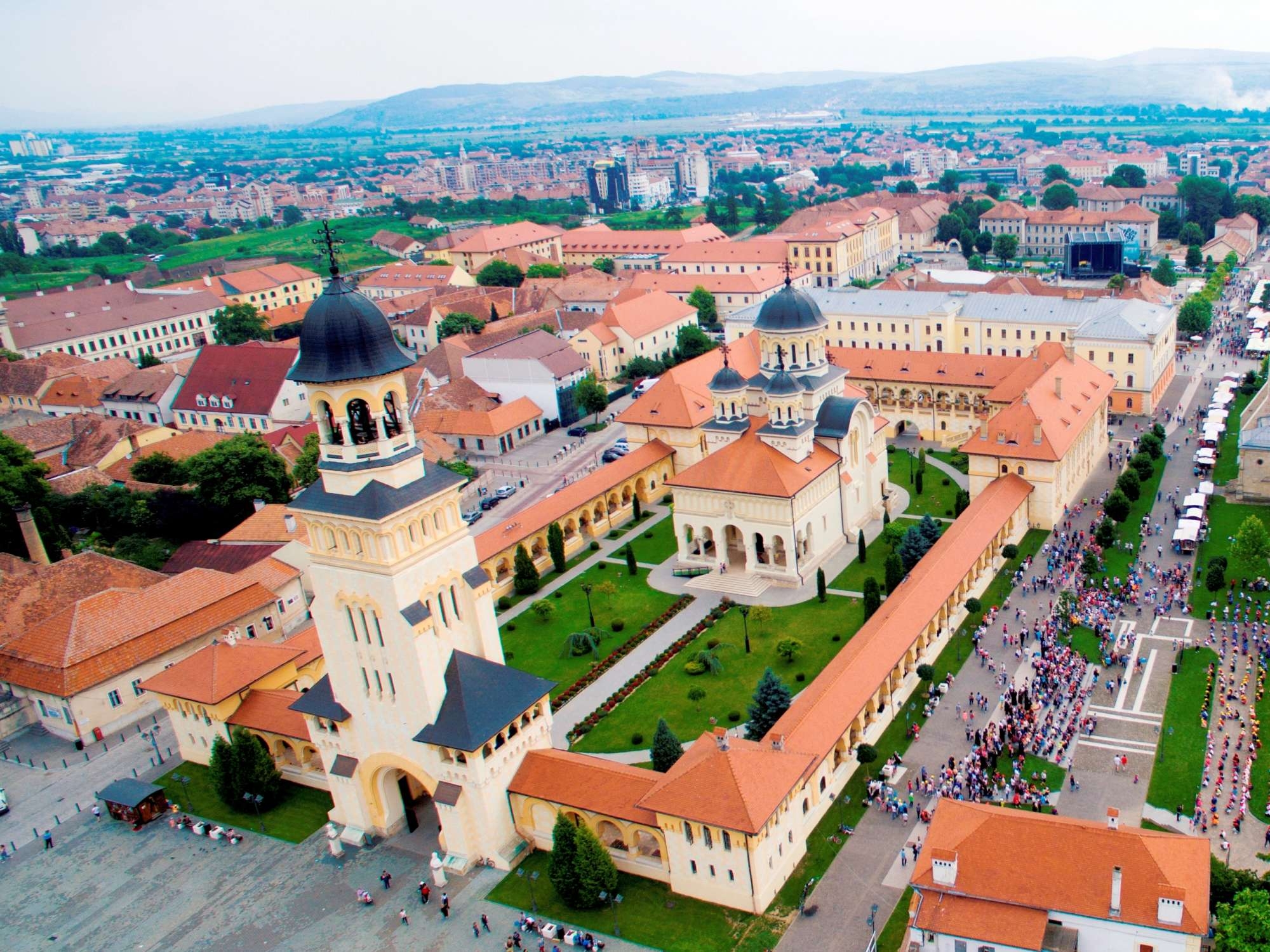 Orthodox Cathedral, Alba Iulia, Romania r/europe
