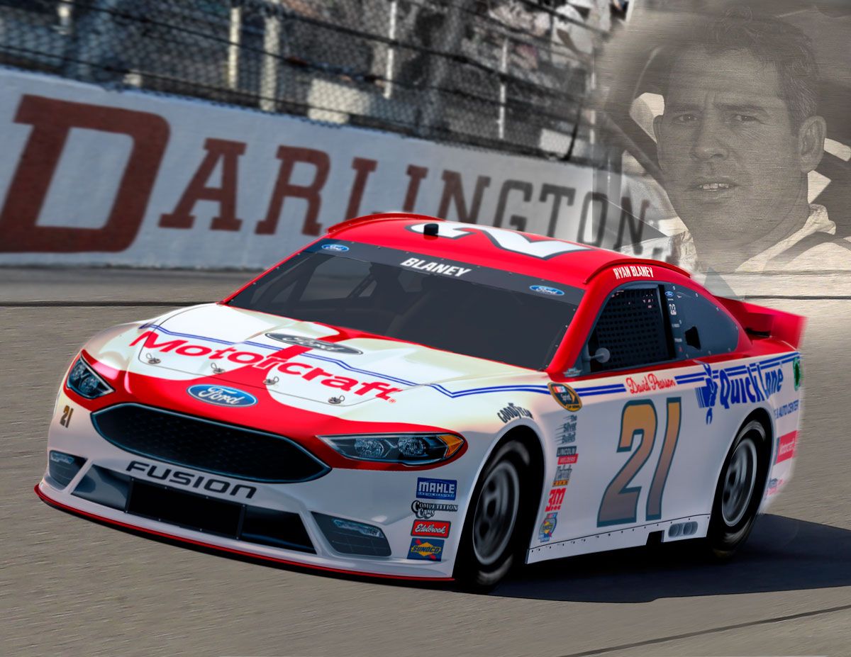Ryan Blaney's car for Darlington r/NASCAR