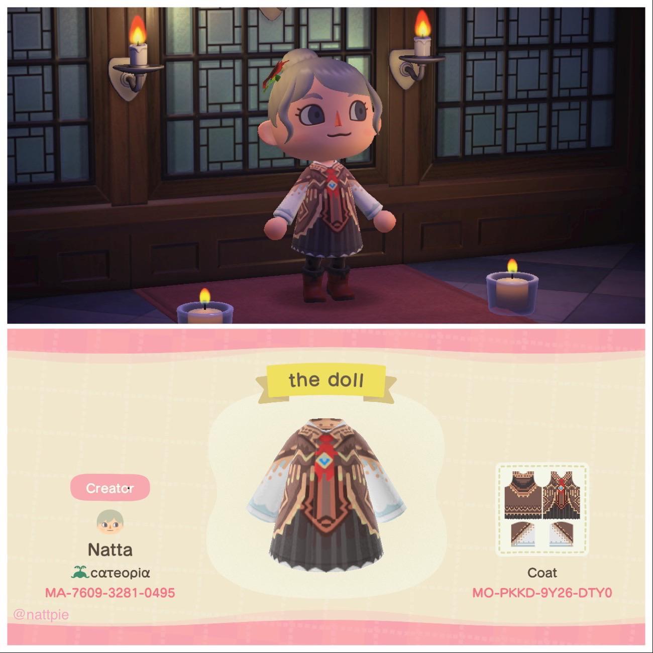 Bloodborne the doll’s clothes! r/ACQR