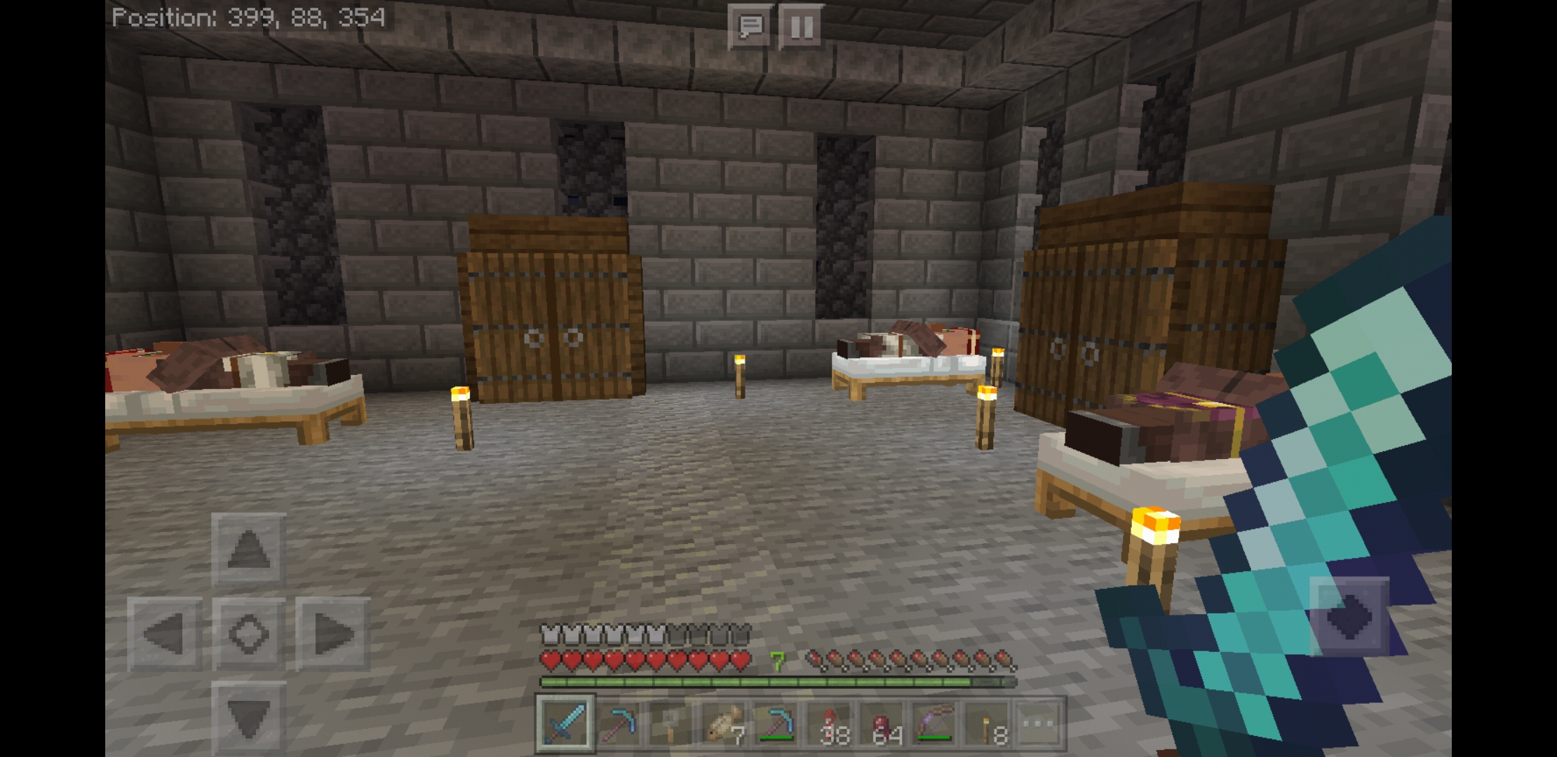 Something you can do if you need to integrate more doors in a villager