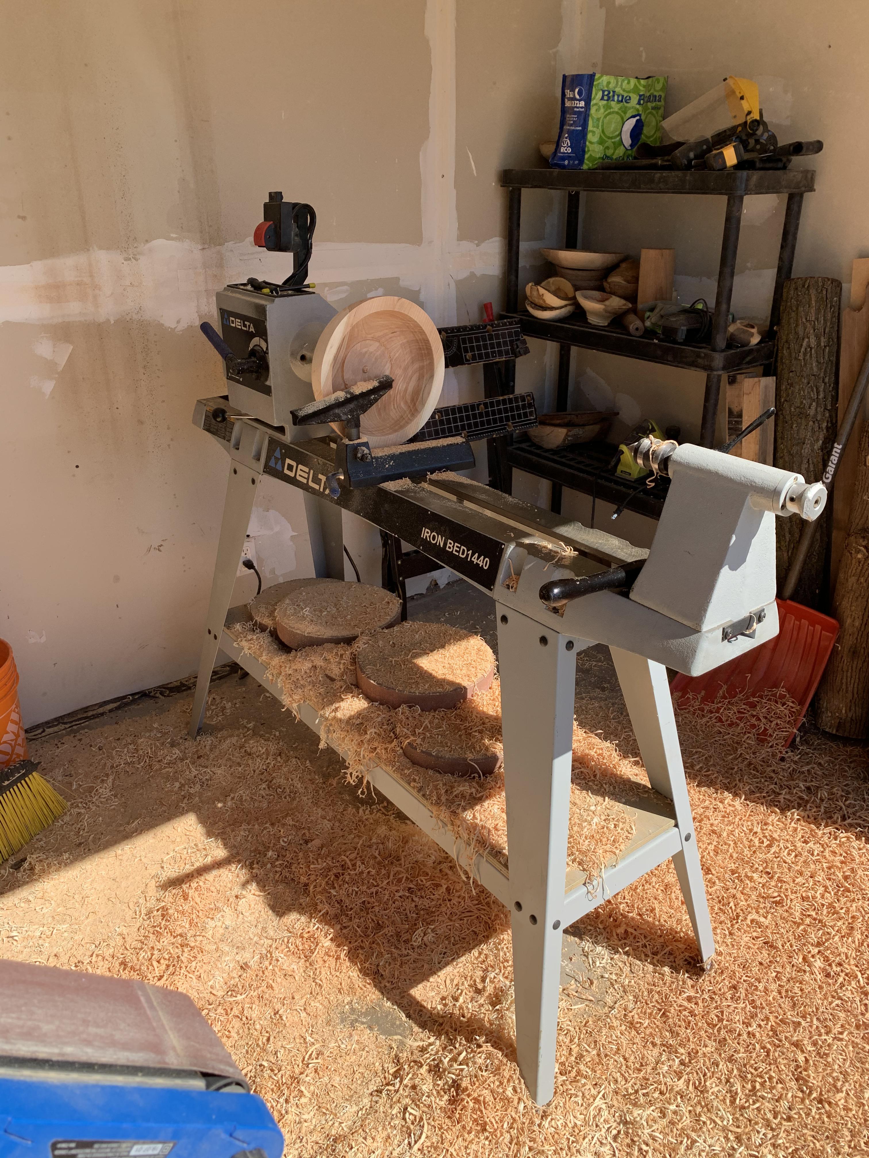 Significant upgrade! My god what was I doing with my old “lathe”. r
