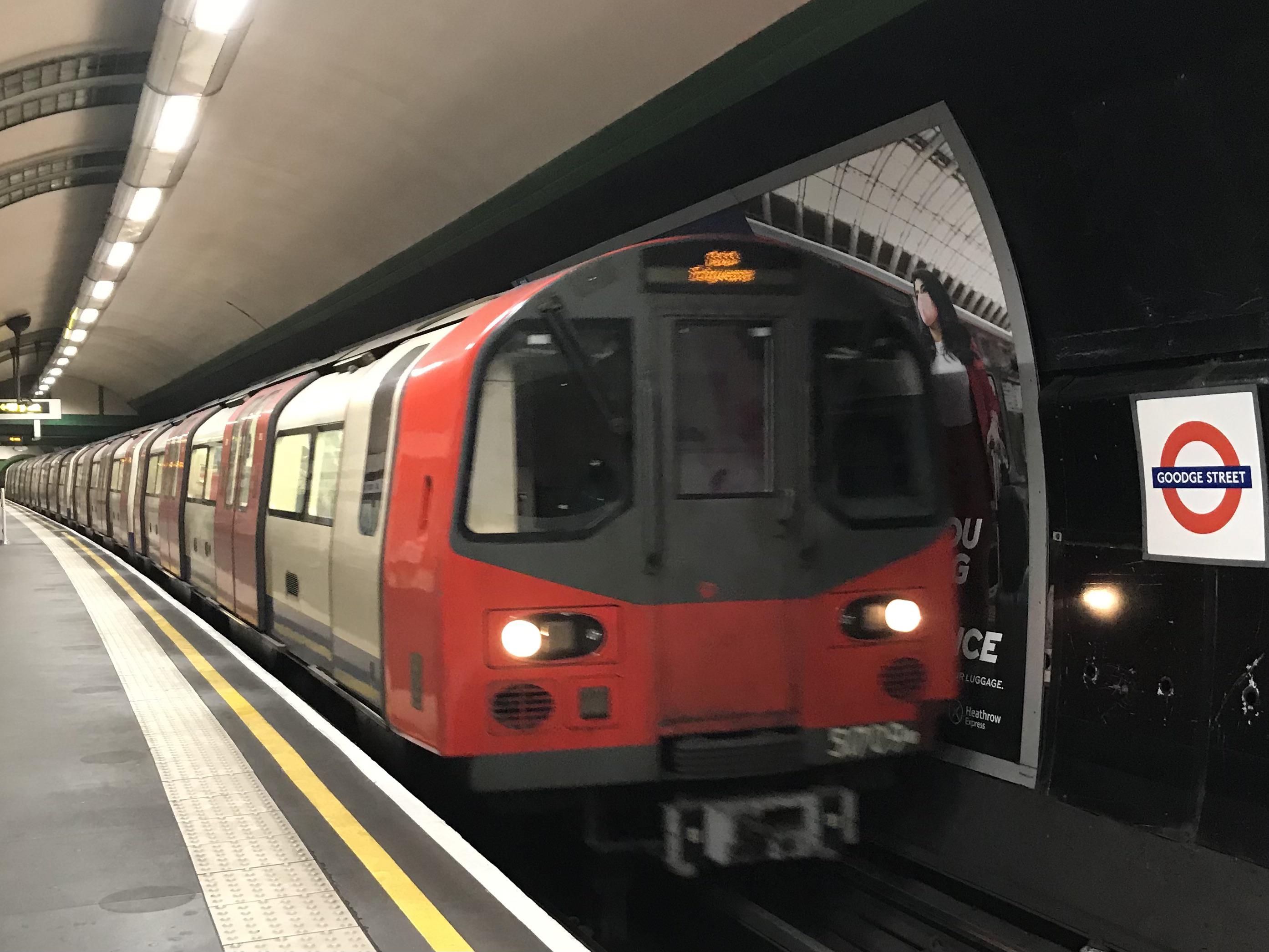 London Underground Northern Line 1995 stock (Unit Number 52709