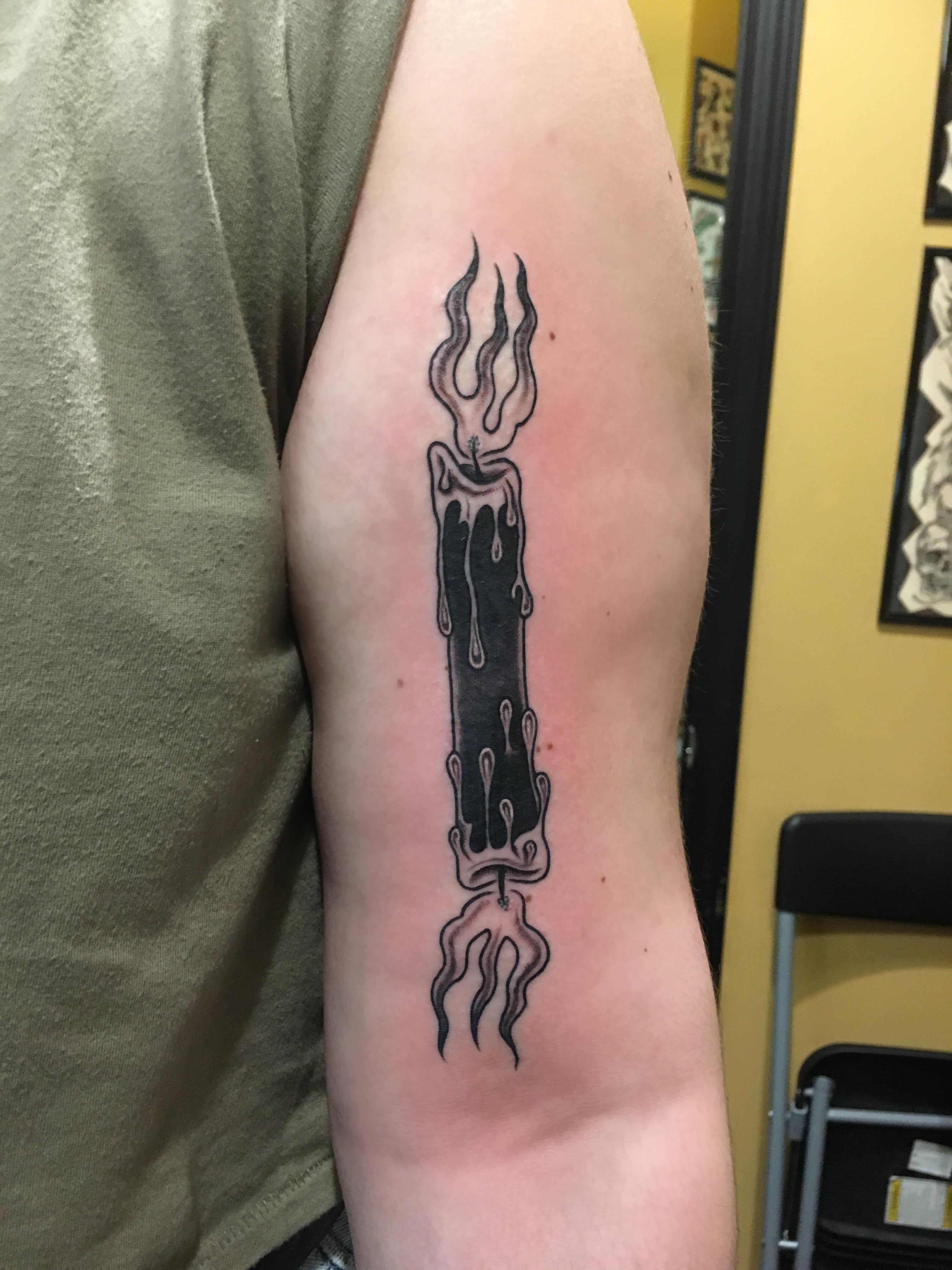 Share more than 59 double sided candle tattoo latest in.eteachers