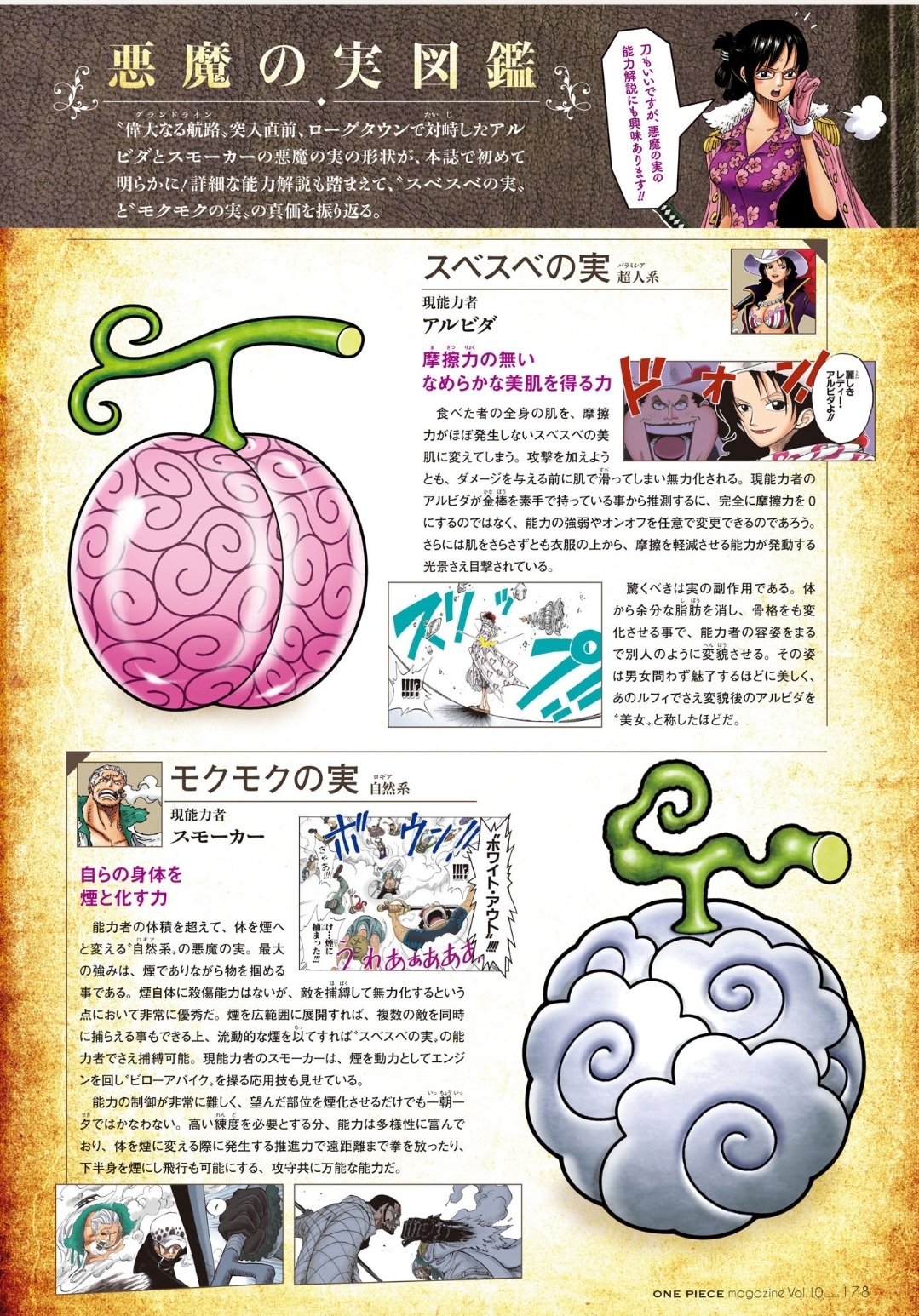 One Piece Magazine Vol. 10 Devil Fruits r/OnePiece