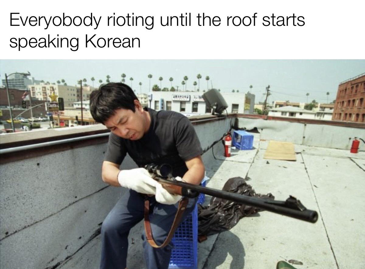 Gotta love roof Koreans r/HistoryMemes
