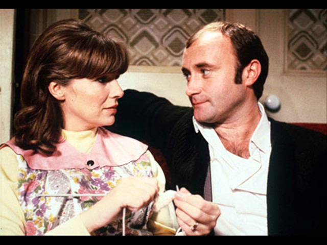 Mrs. Weasley's exboyfriend Phil Collins! (Julie Walters & Phil Collins