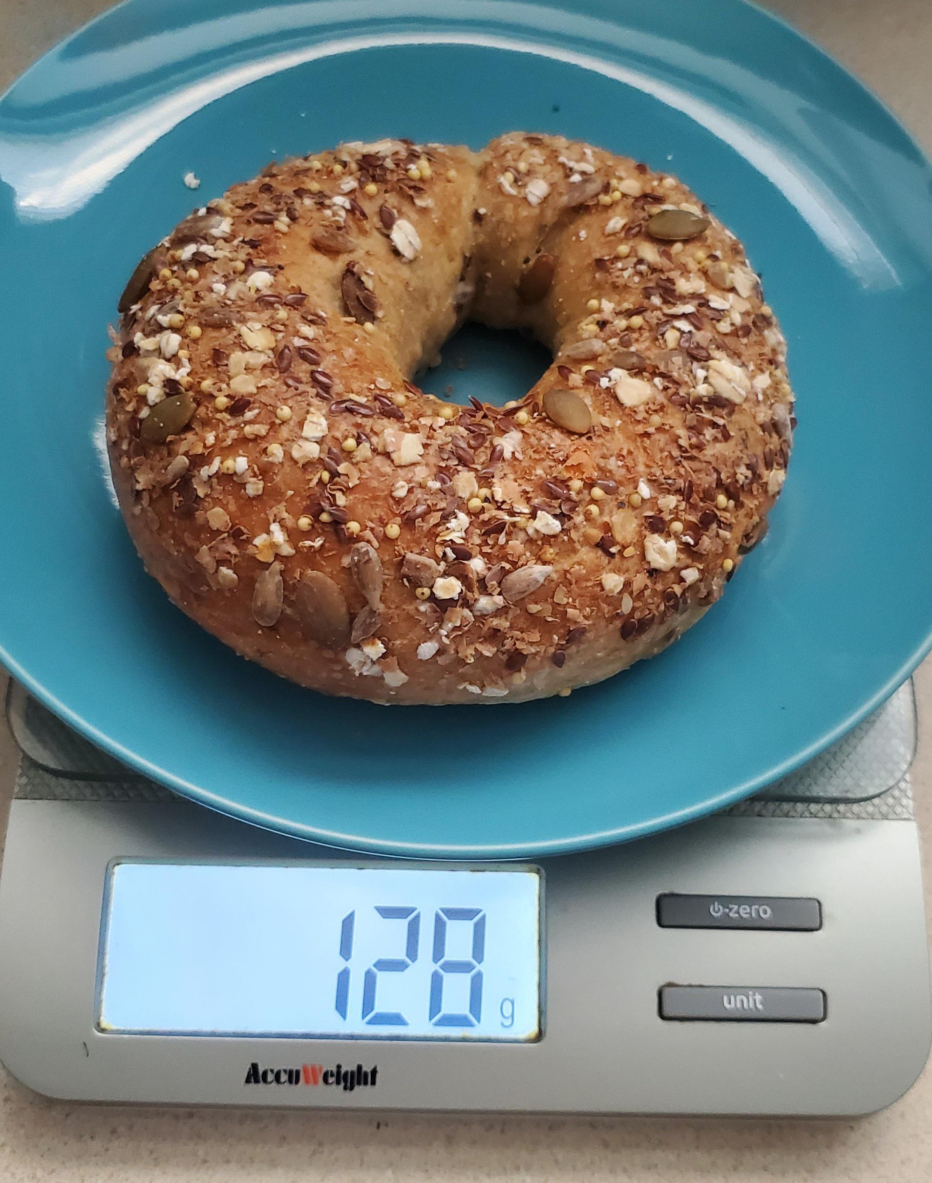 Estimate for calories in a multigrain bagel. r/caloriecount
