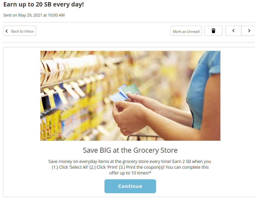 What's up with this 20 cents for coupons? r/SwagBucks