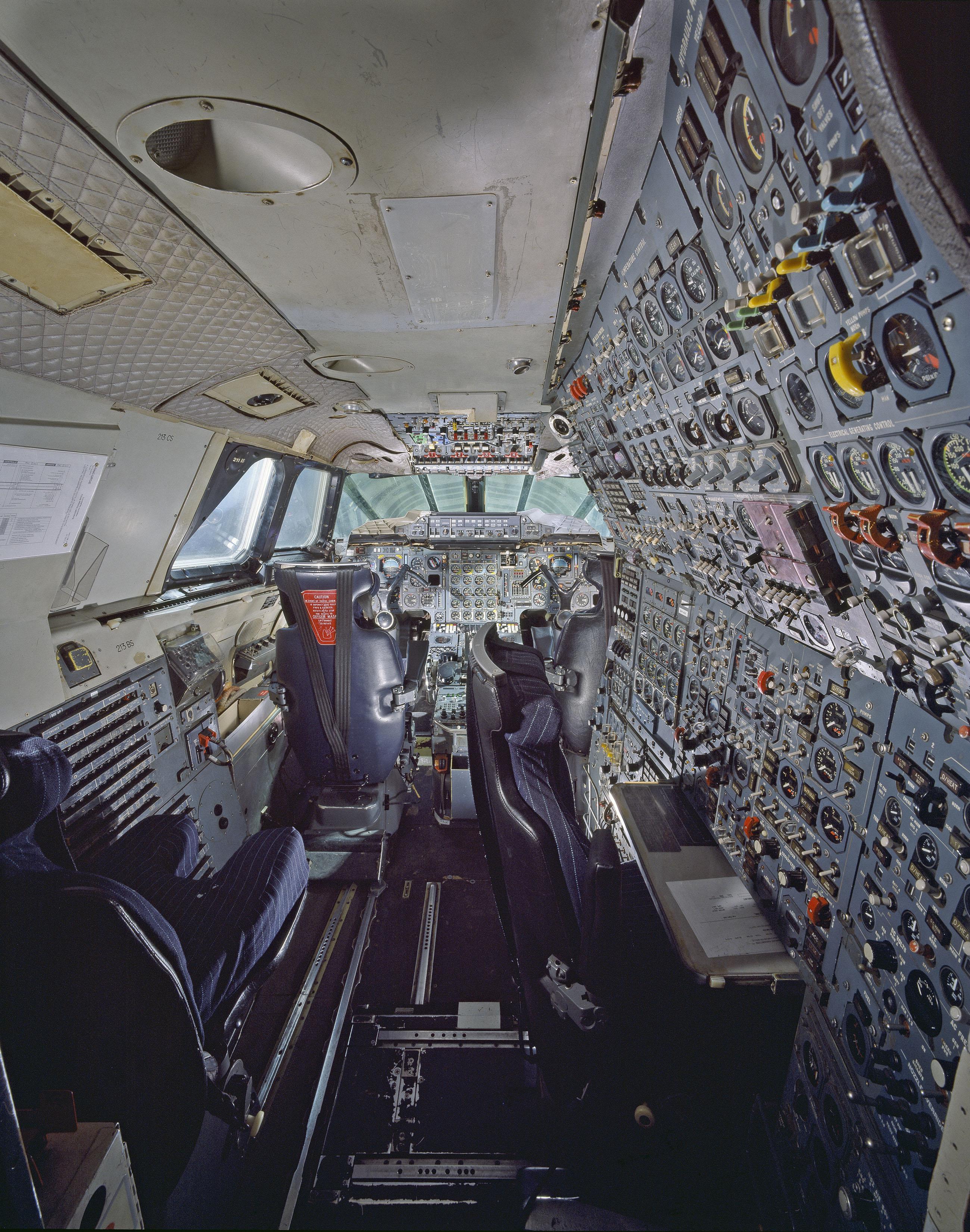 Concorde Flight Deck cockpits