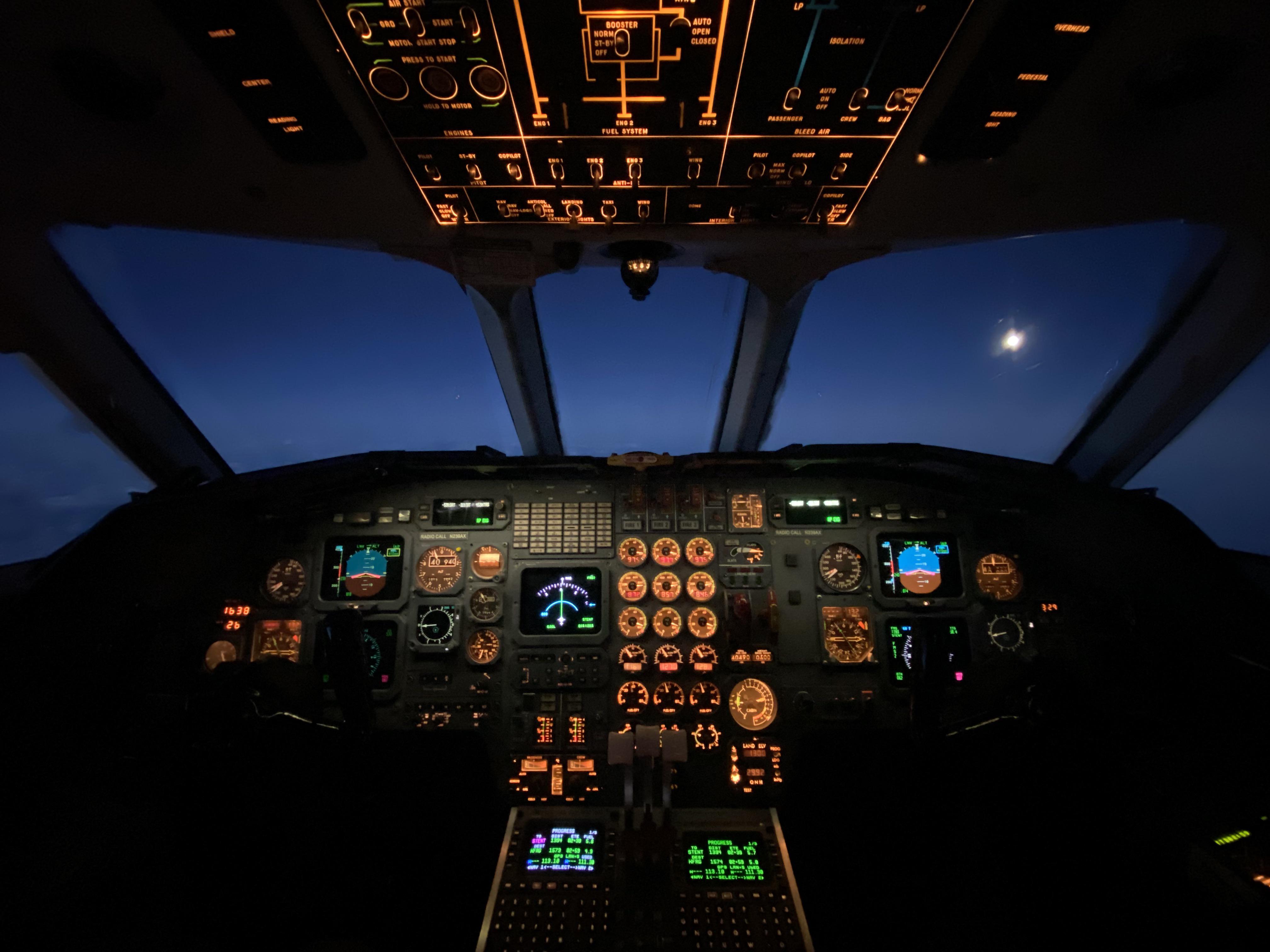 A nice view from a night flight r/aviation