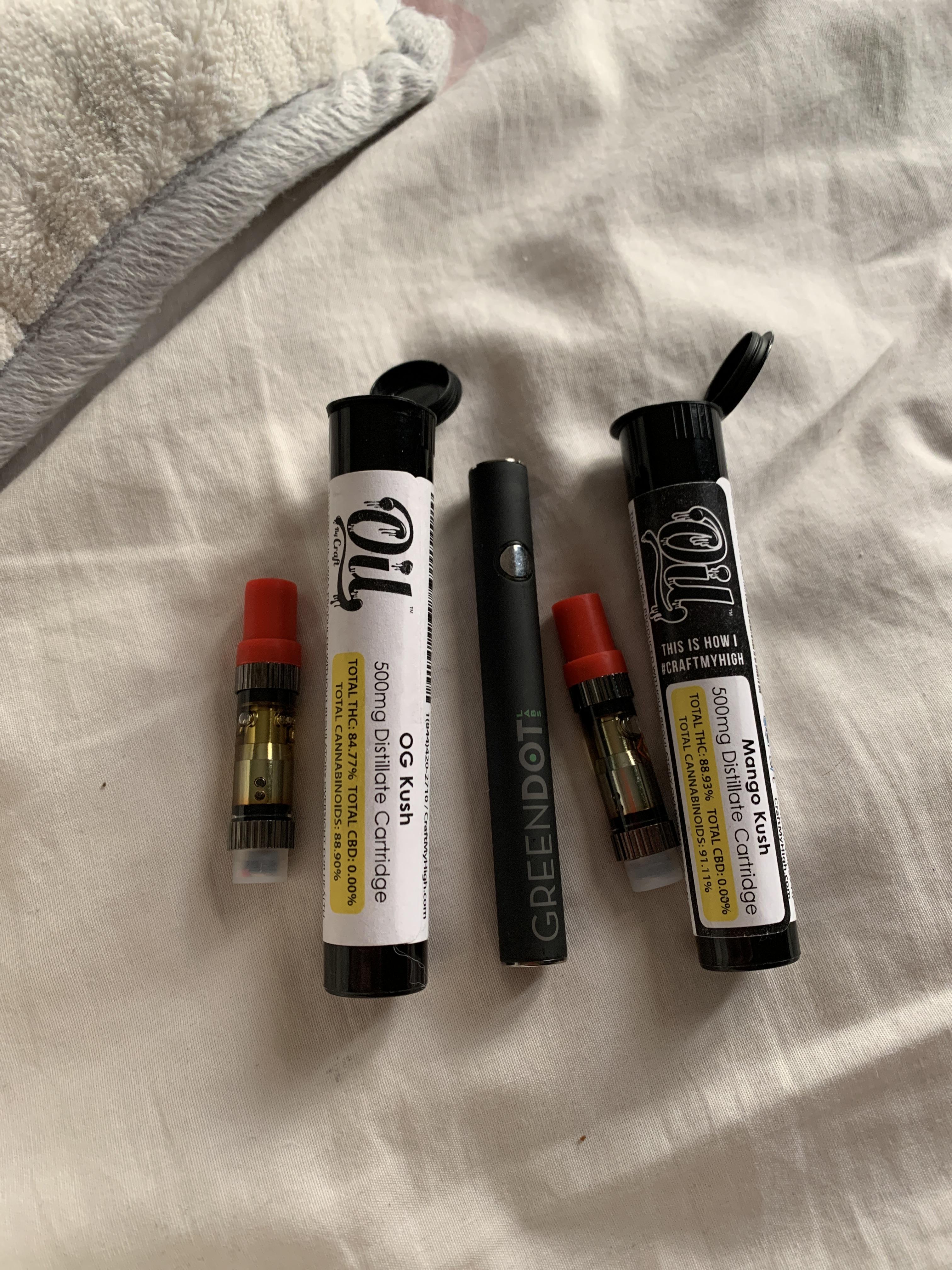 Are these carts good? They tasted good but their both burnt now and I’m