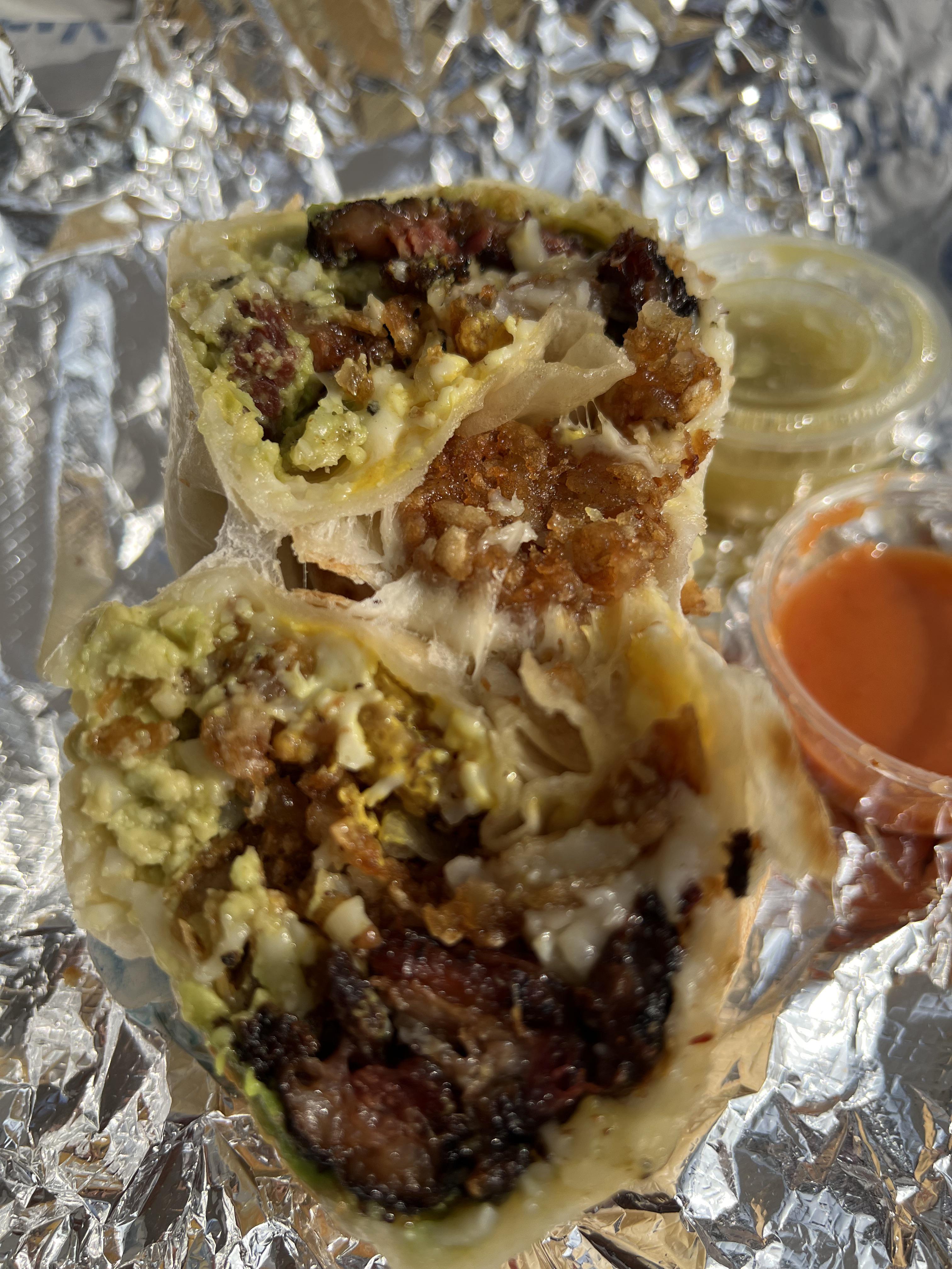 Pastrami Breakfast Burrito r/FoodPorn