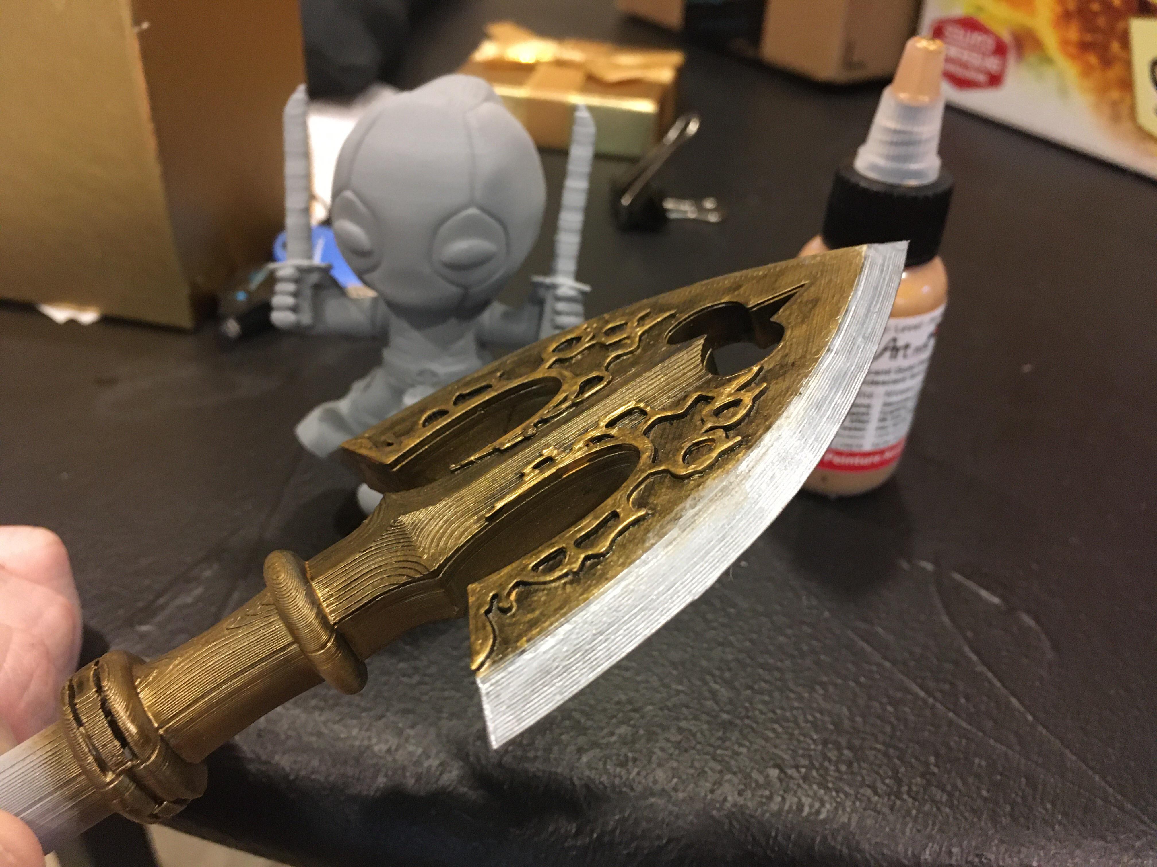 JoJo Bizarre Adventure Stand Arrow I am making for a friends Cosplay. r/3Dprinting