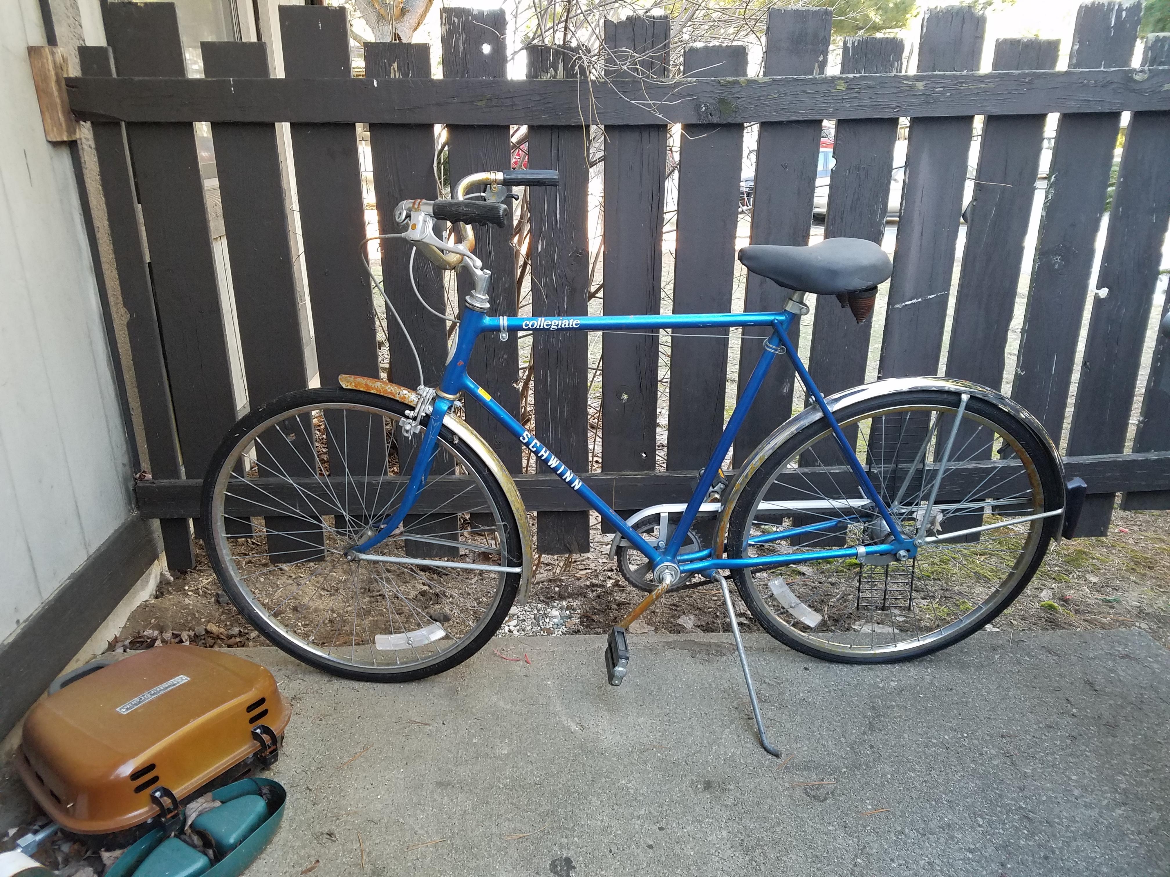 Hey, does anyone want to sell my bike for me? It's probably worth