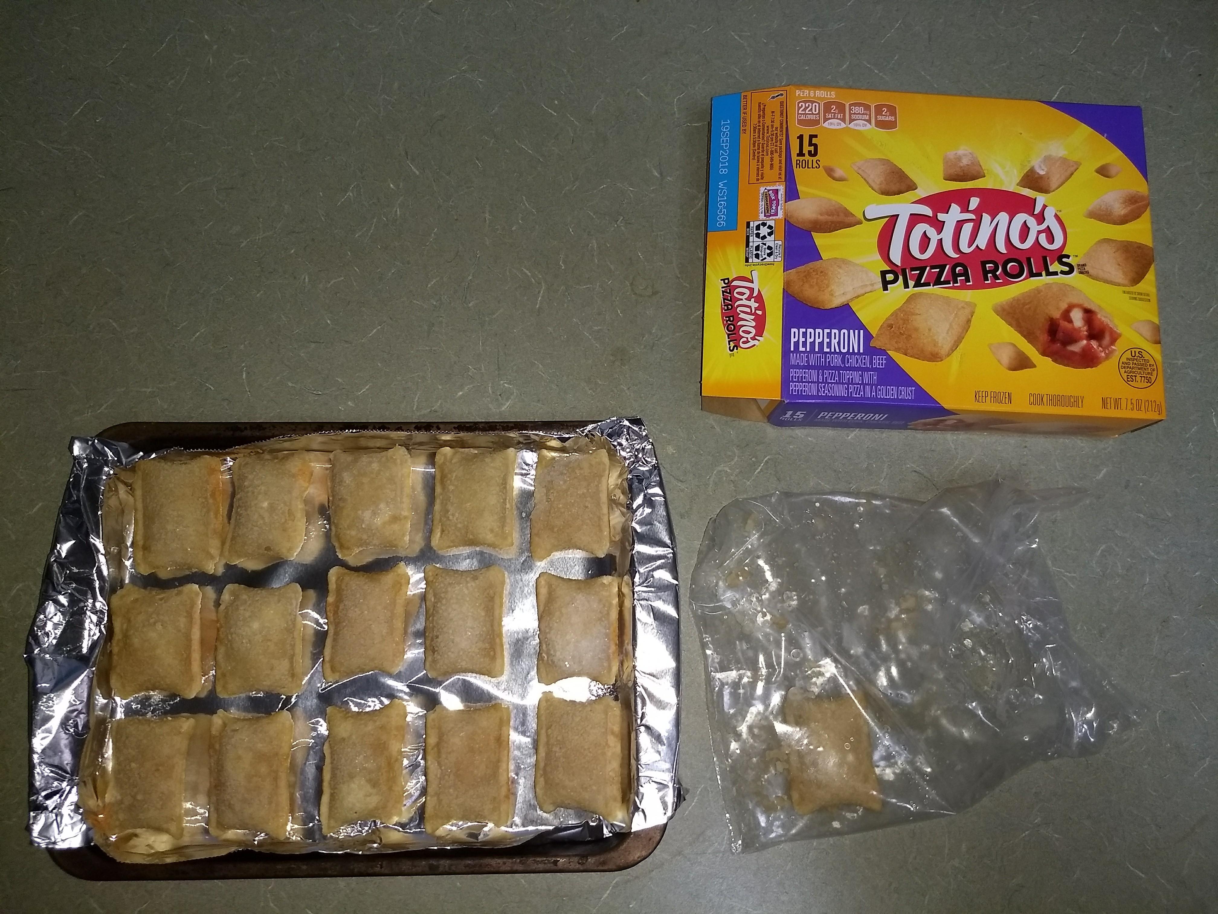 I never expected a bonus pizza roll to cause such pain... r