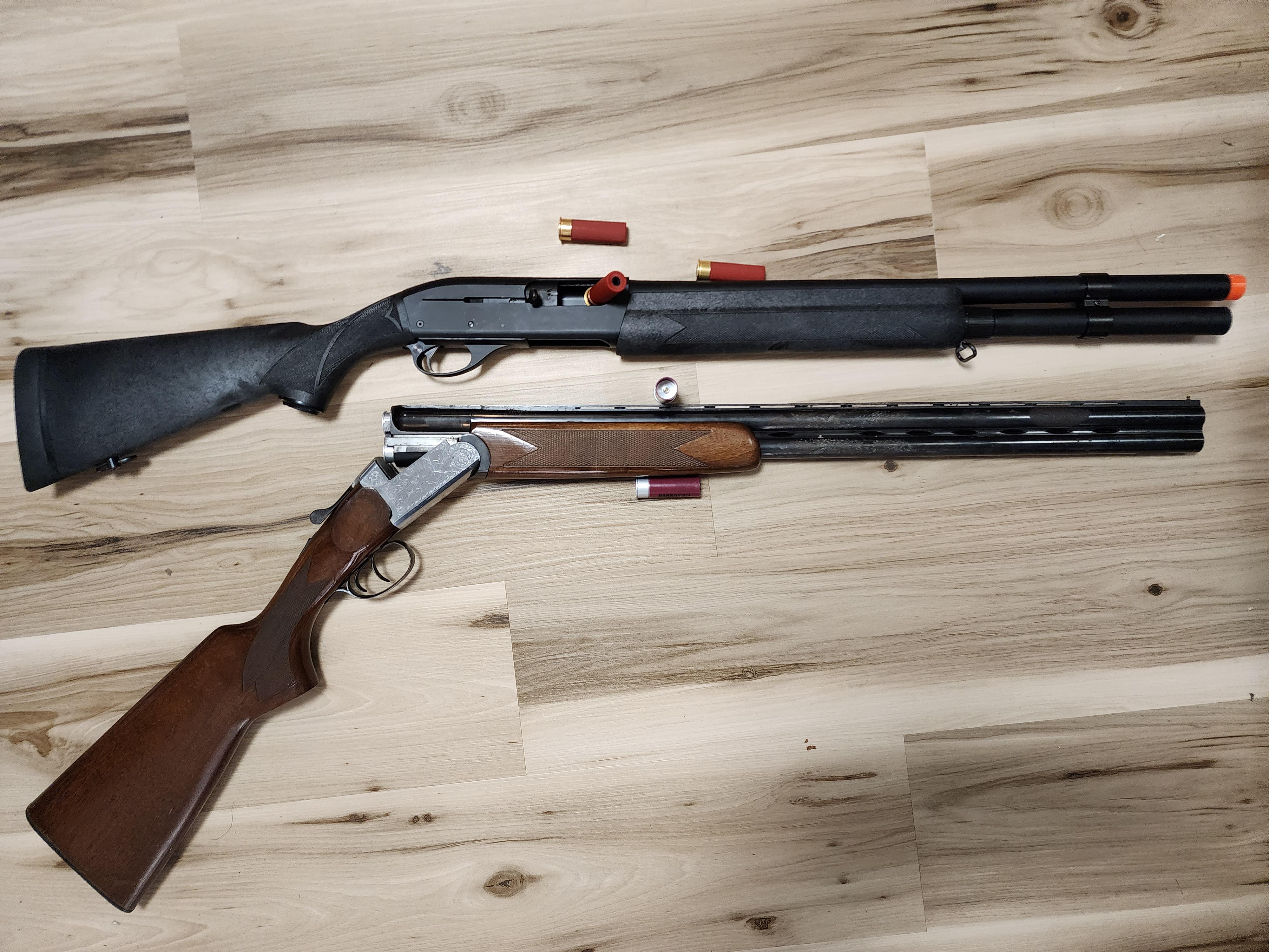 New Vs Old Fashioned Maruzen M1100 SemiAuto Shell Ejecting Vs WIP Shell Extracting Break