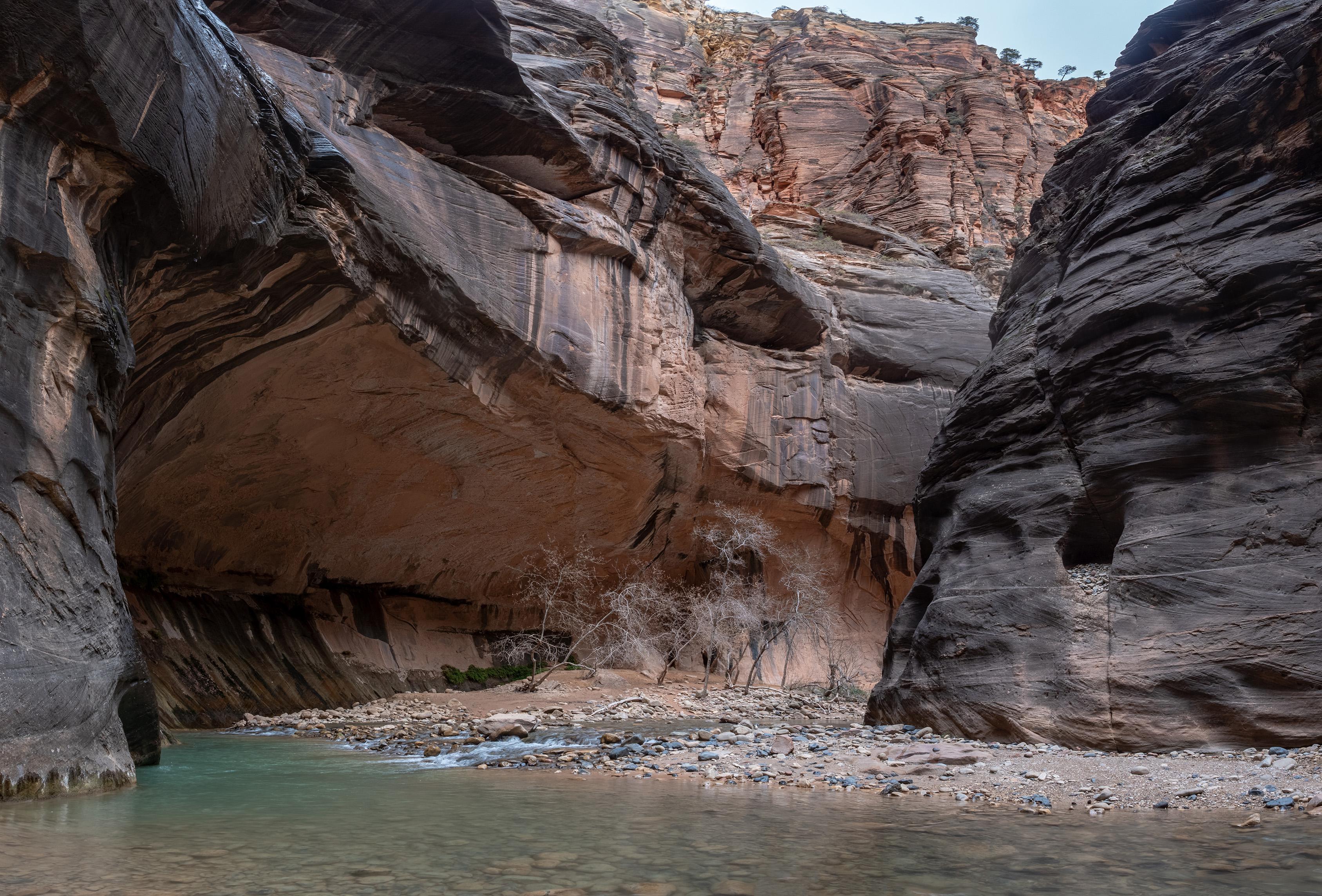 The Narrows Alcove, Zion National Park [OC][3375 x 2289] r/EarthPorn