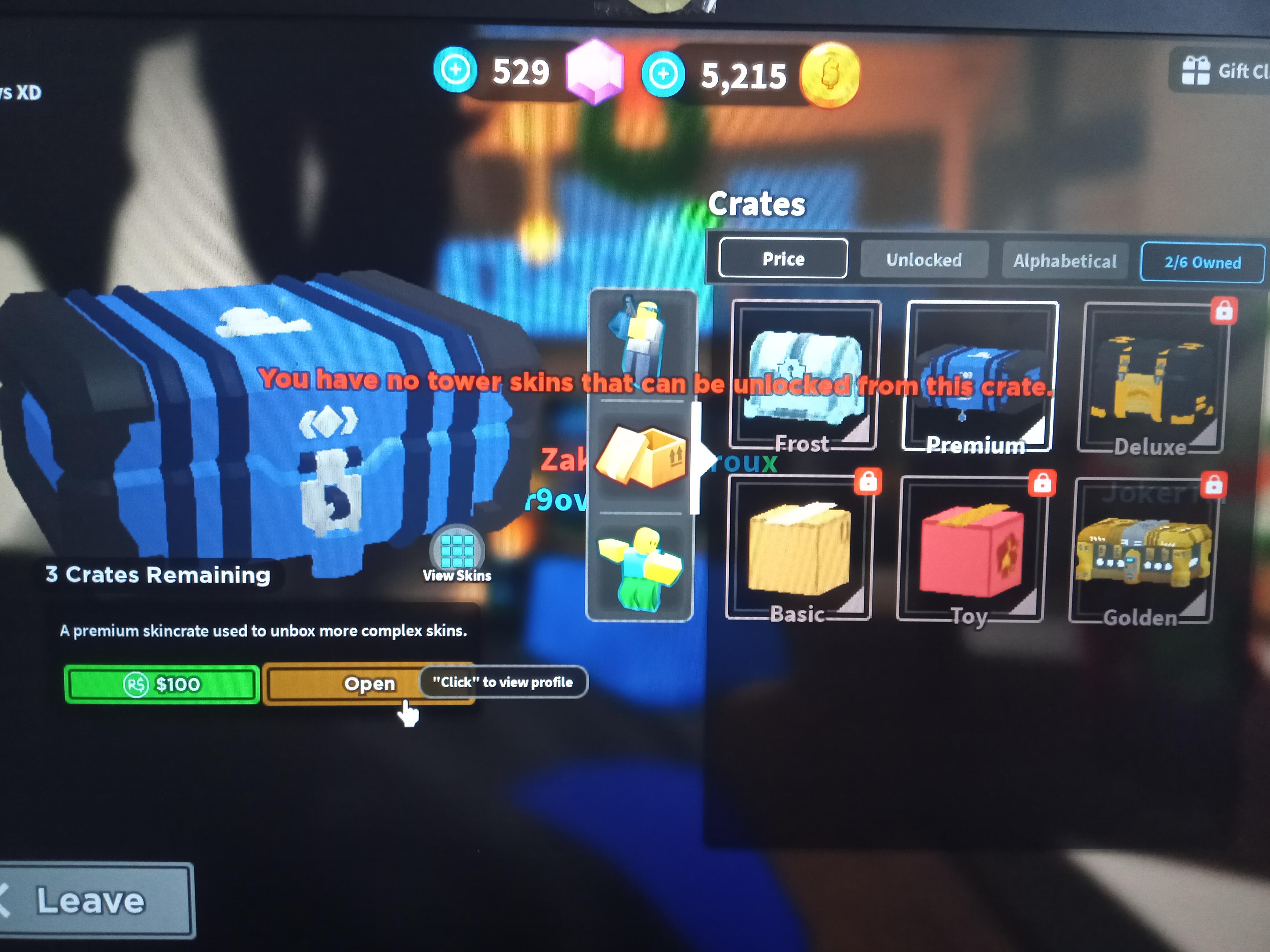 I got VIP and i realised i have all premium crate skins r/TDS_Roblox