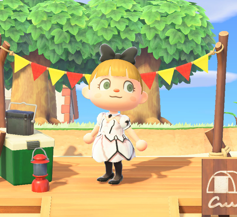 Saber Lily's dress in Animal Crossing r/grandorder