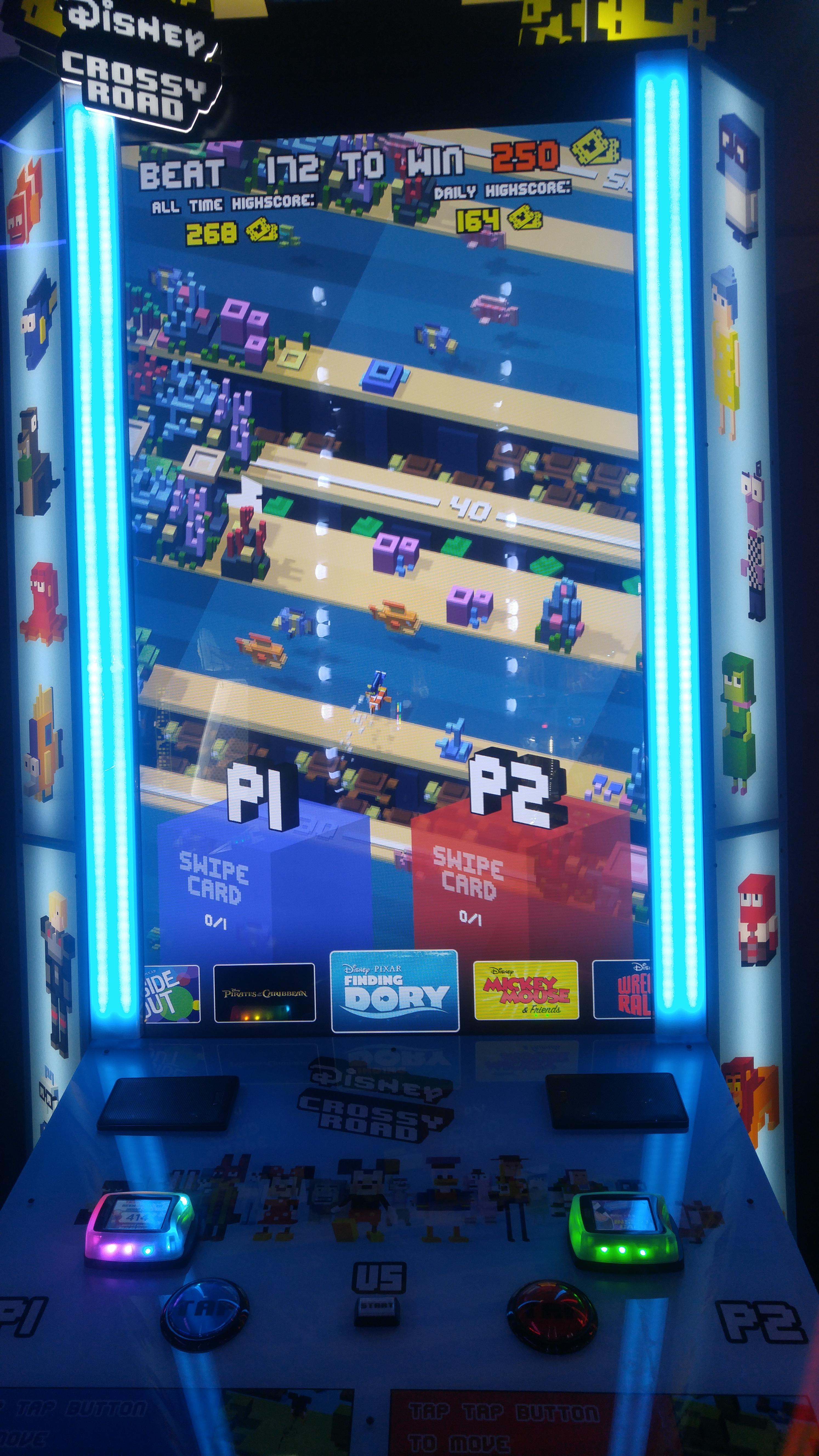 How many characters are there in disney crossy road woonaw