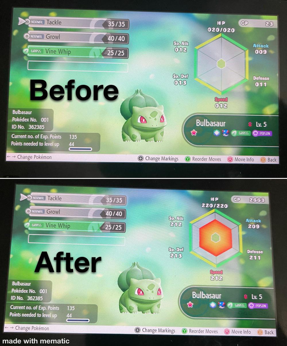 It took me so long to find my shiny bulbasaur, that I had enough