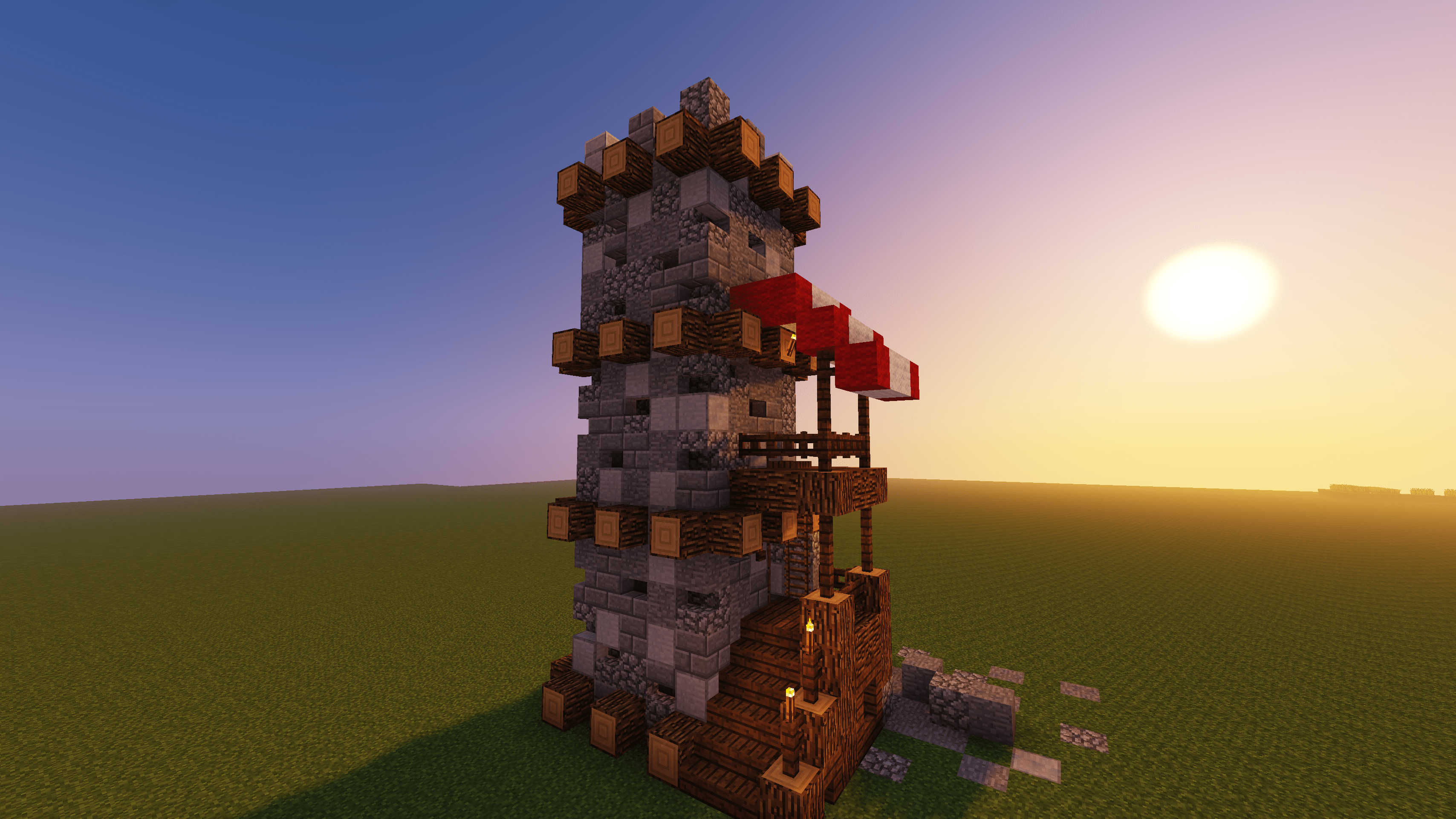 Minecraft How To Build A Medieval Tower Minecraft House Tutorial 8 Images