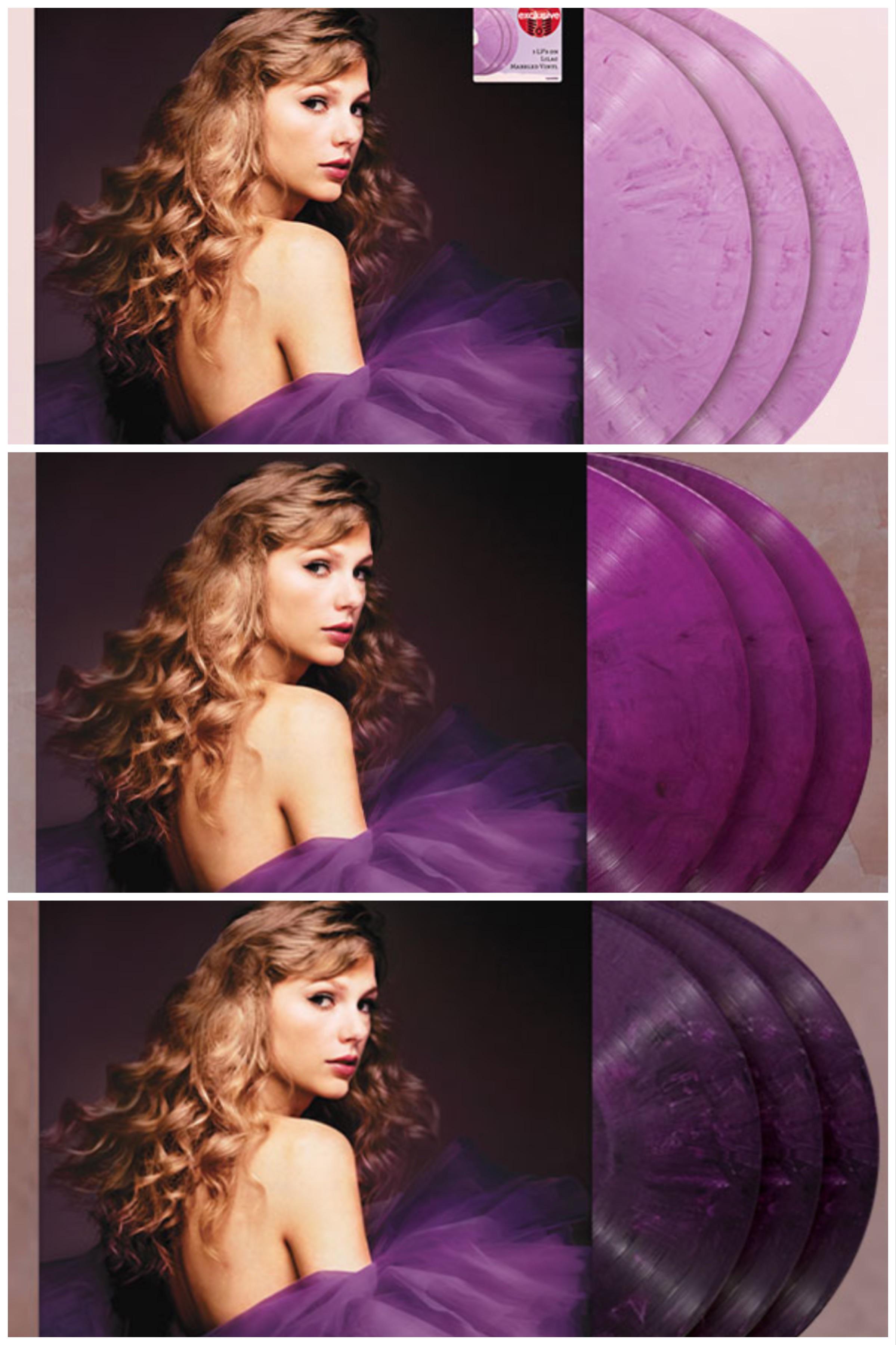 Lilac, Orchid, and Violet Marbled vinyl editions of Speak Now announced