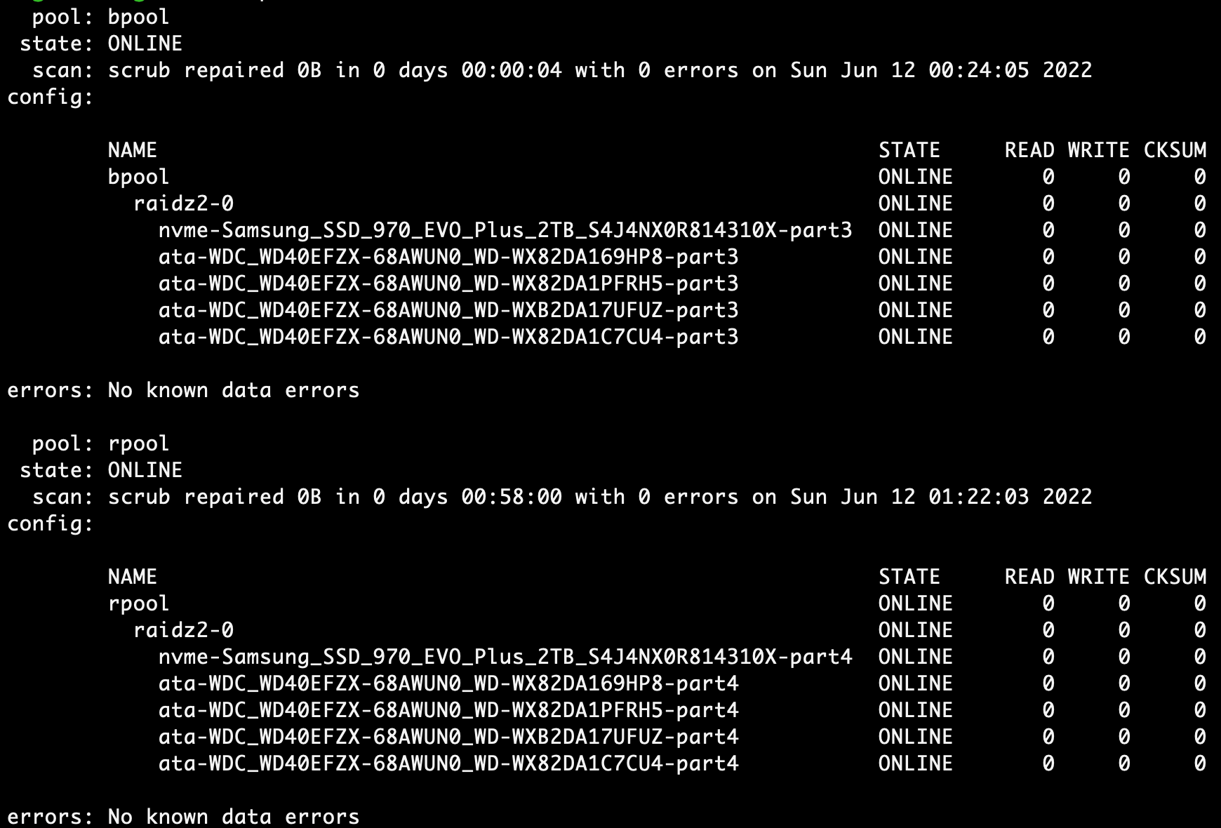 GUIDE Set up automated scrubs and SMART tests, with email