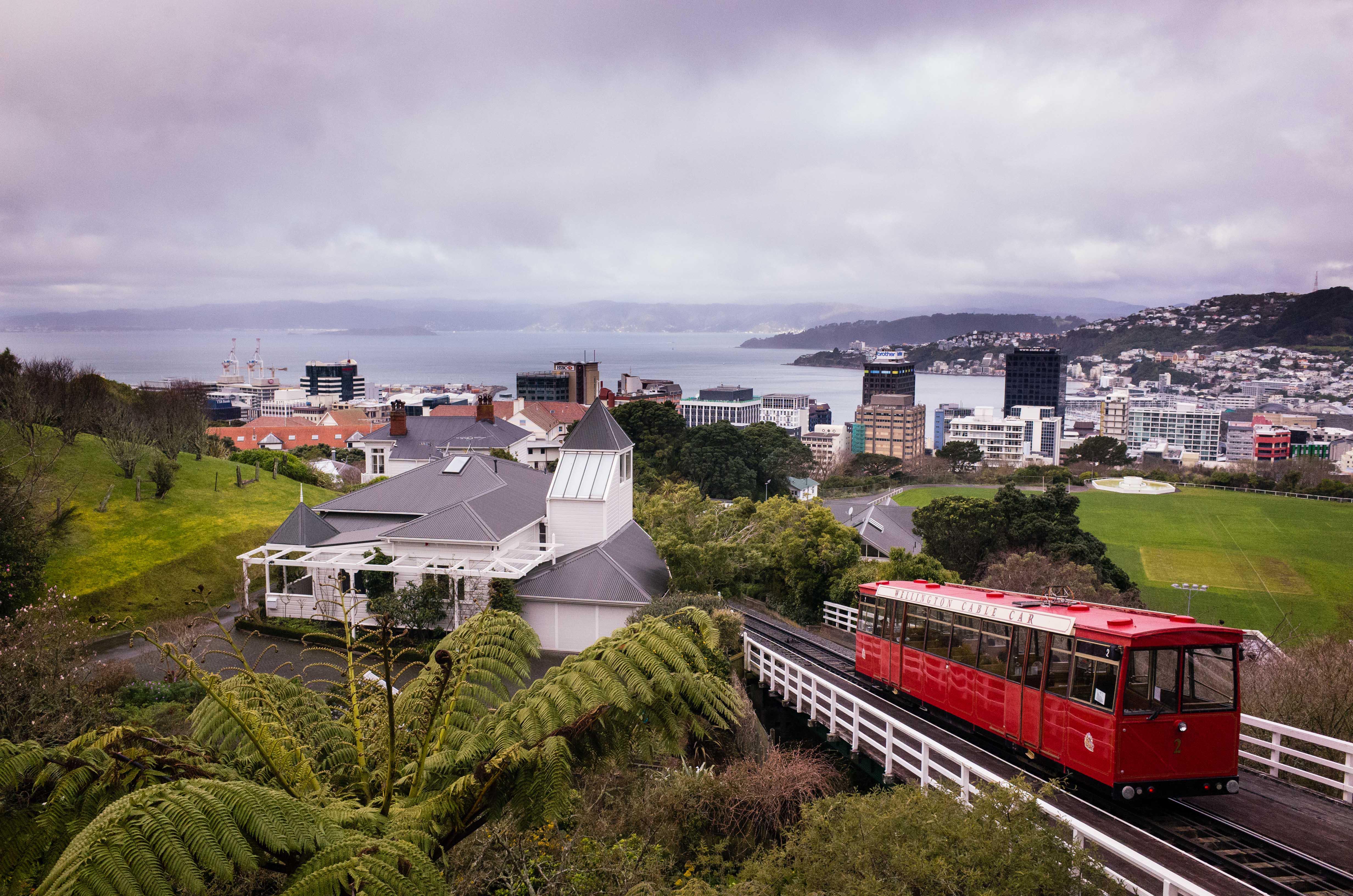 And here we have the Wellington, NZ, cable car. r/trains