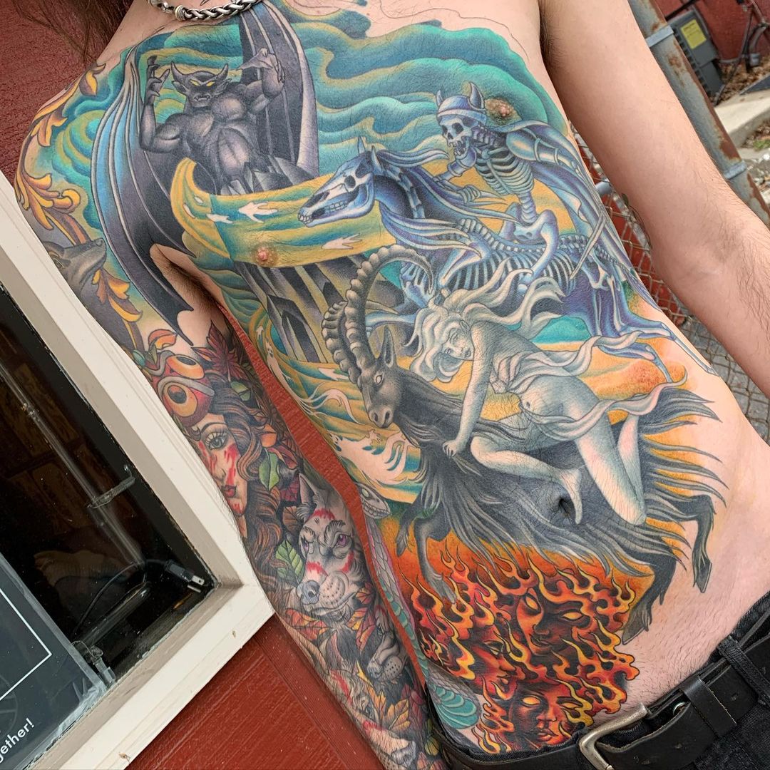 Night on Bald Mountain from Fantasia by Megan Mac Wheeler