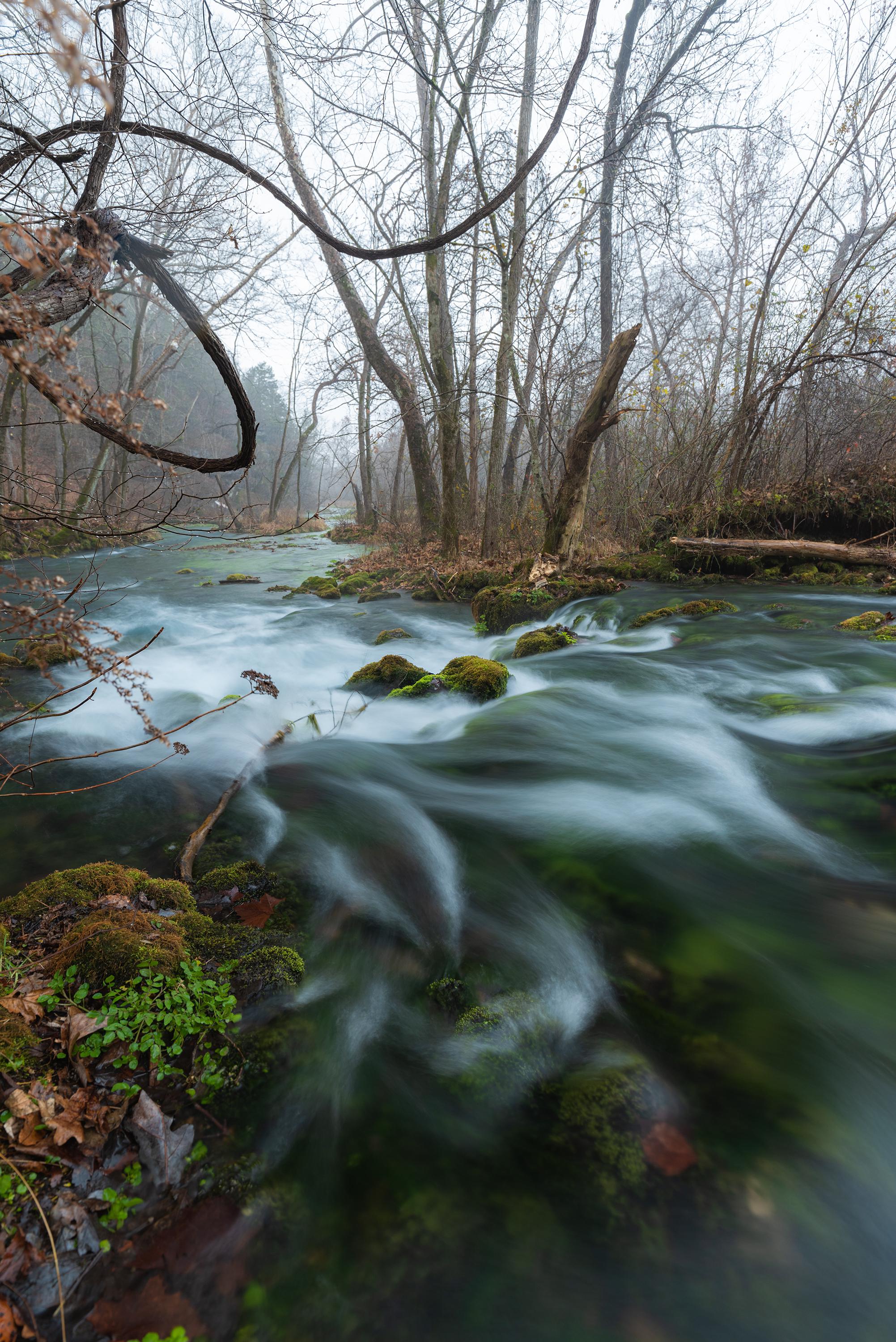 The deep blue water of Alley Spring near Eminence r/missouri