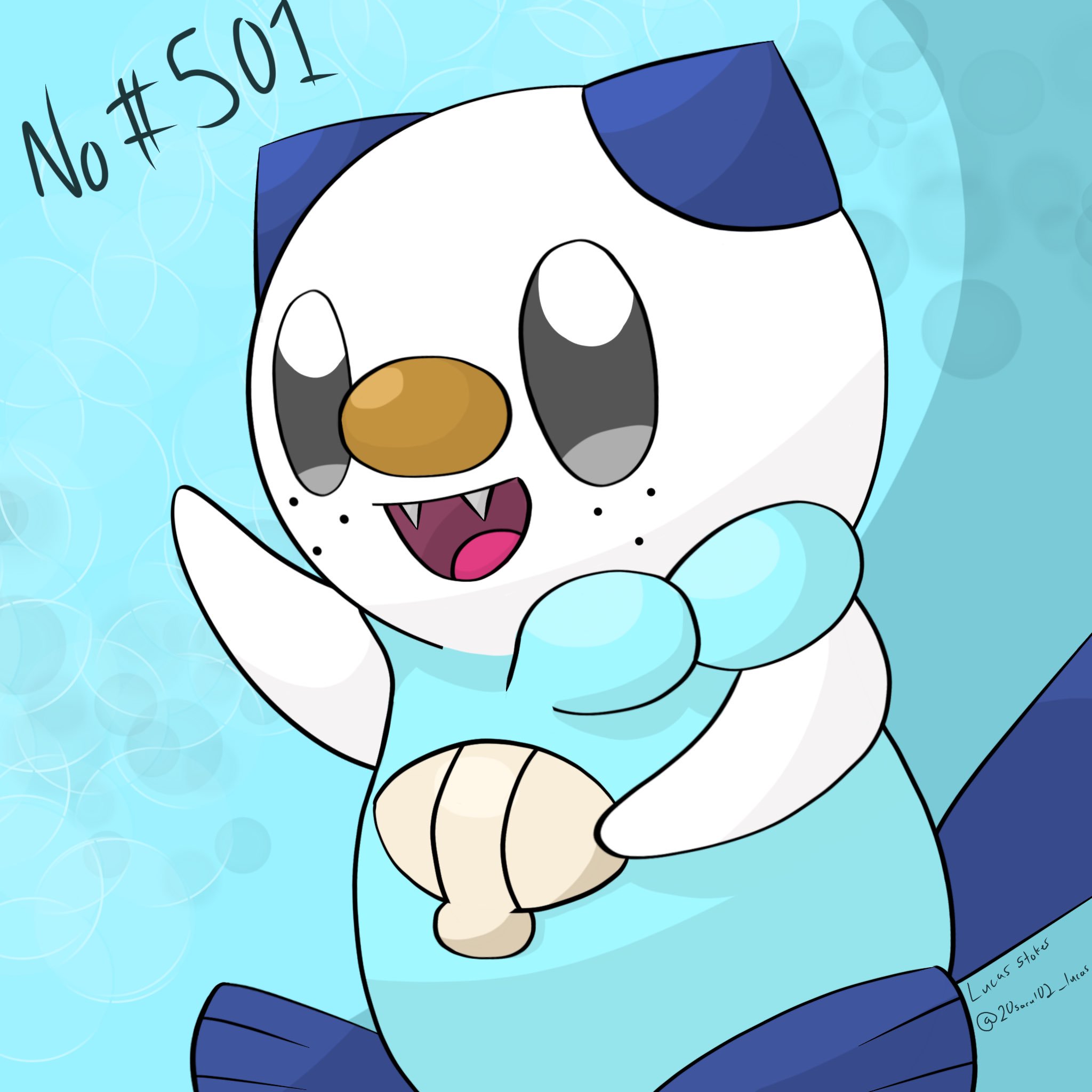 No501 Oshawott, The Sea Otter Pokemon r/pokemon