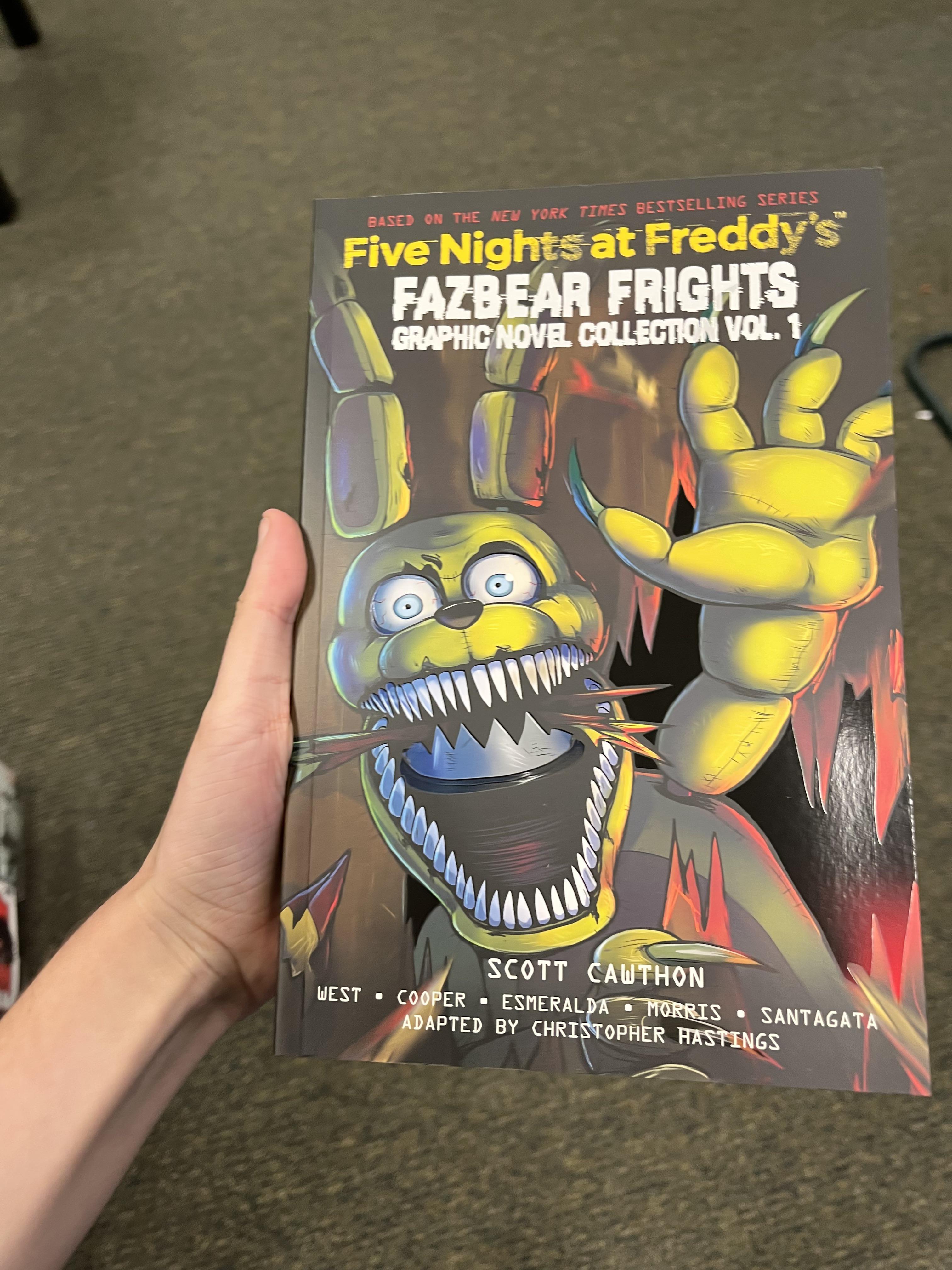 The Fazbear Frights Graphic Novel came out early at my barnes and noble